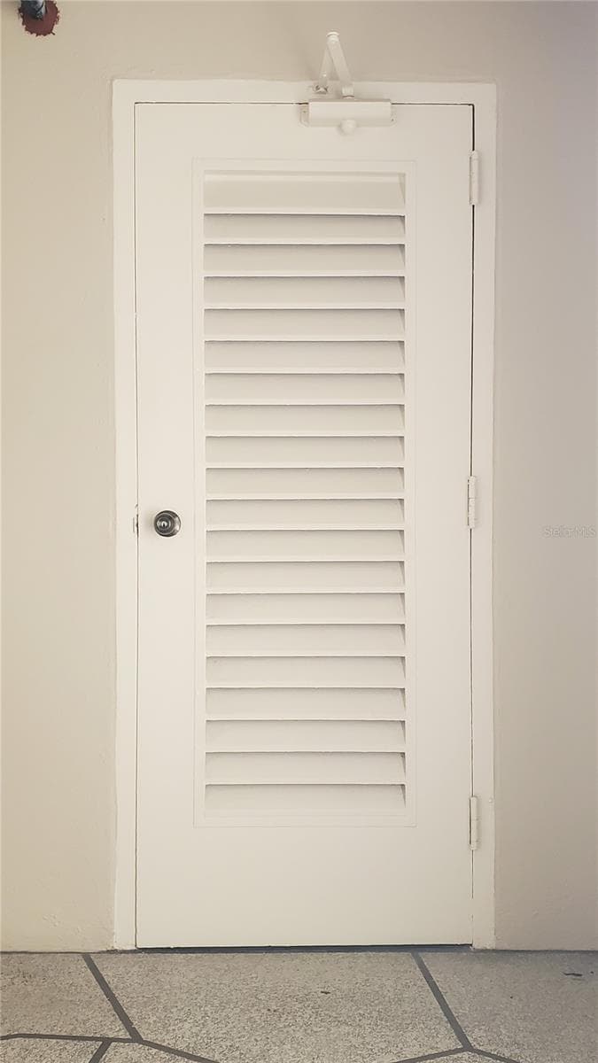 Storage entrance door on 7th floor - 7300 SUN ISLAND DR S #701, SOUTH PASADENA