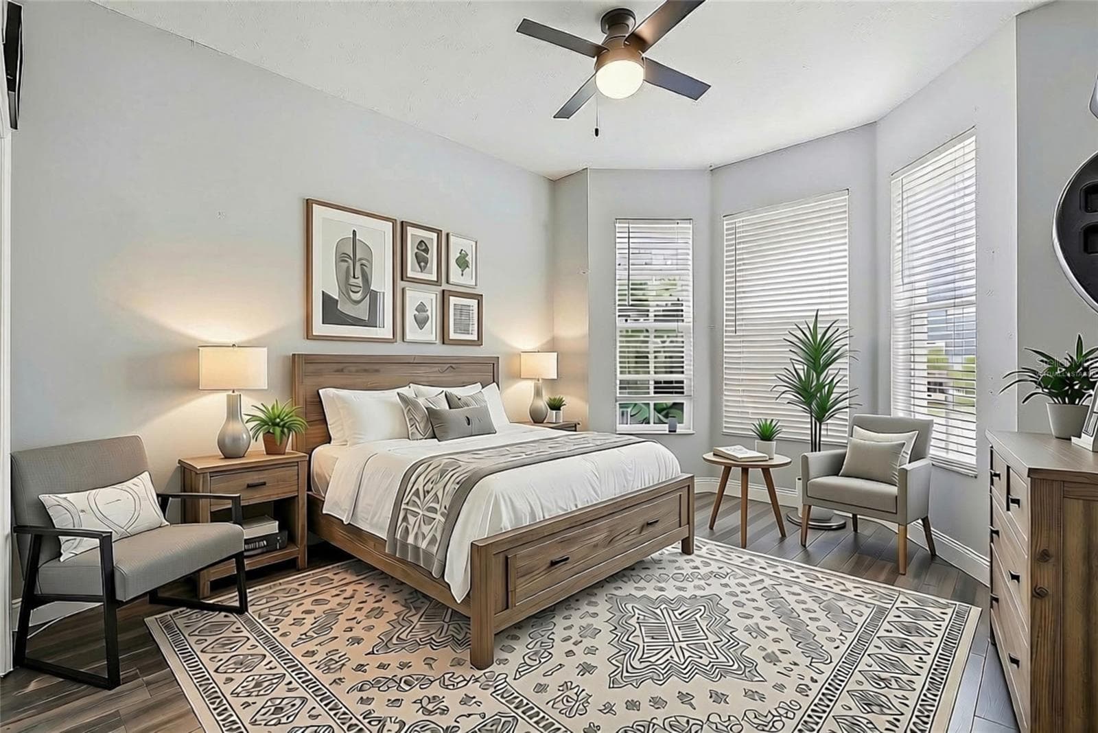 Virtually Staged Third Bedroom - 3230 STONEBRIDGE TRL, VALRICO