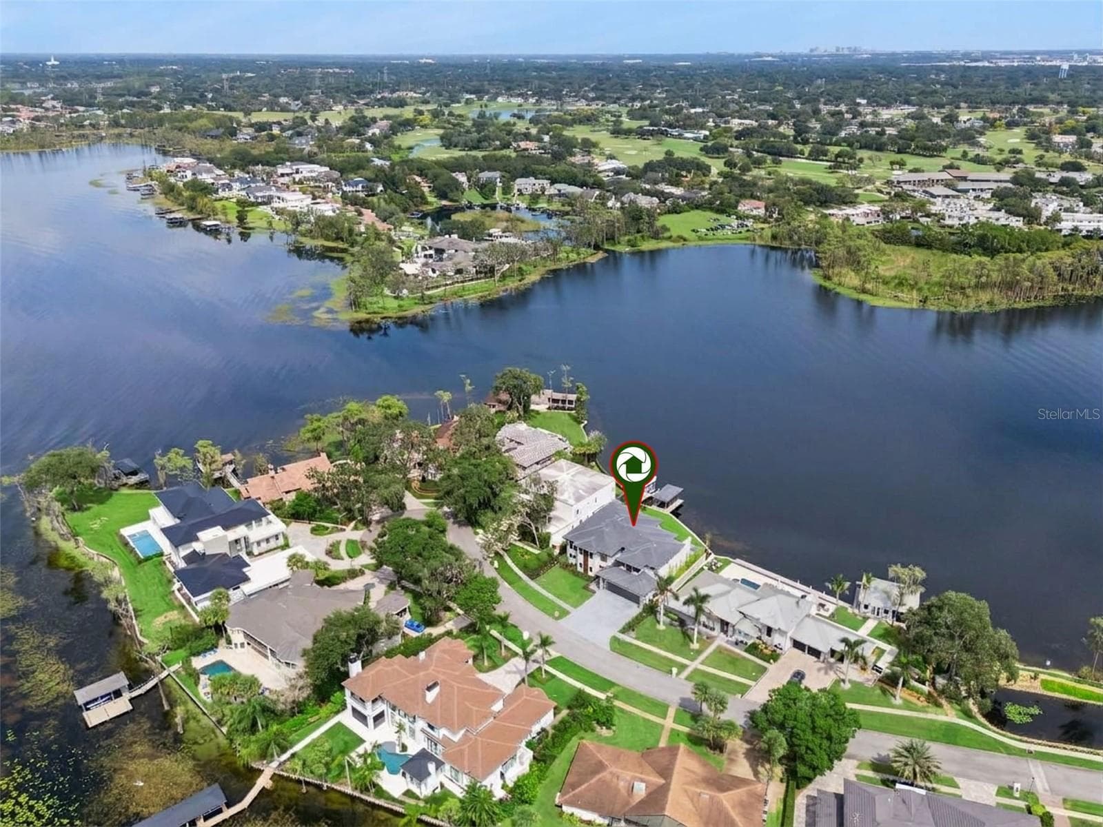 Private peninsula - 9117 BAY POINT DR, ORLANDO