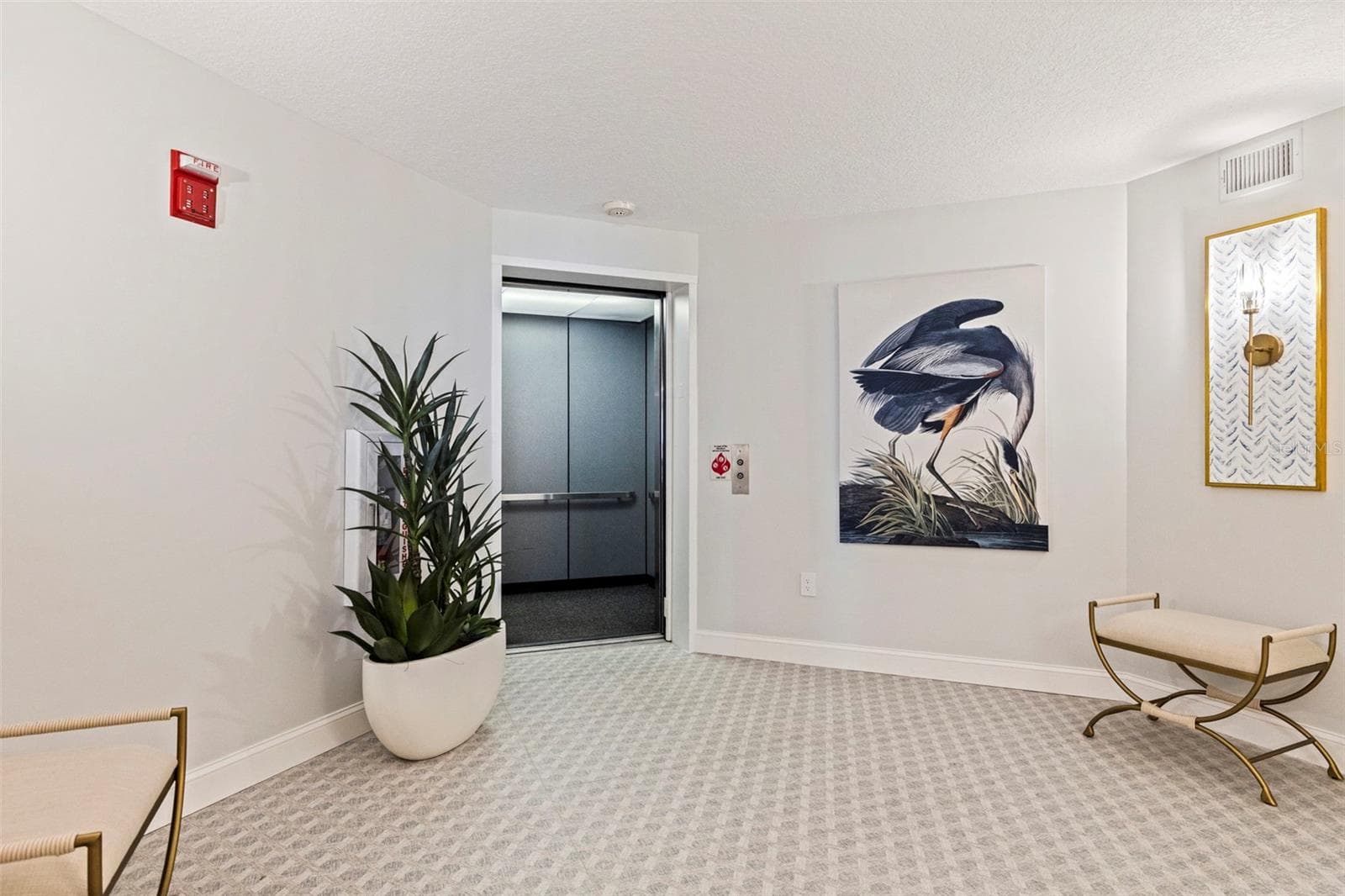 Building elevator to 3rd floor lobby - 19616 GULF BLVD #302, INDIAN SHORES