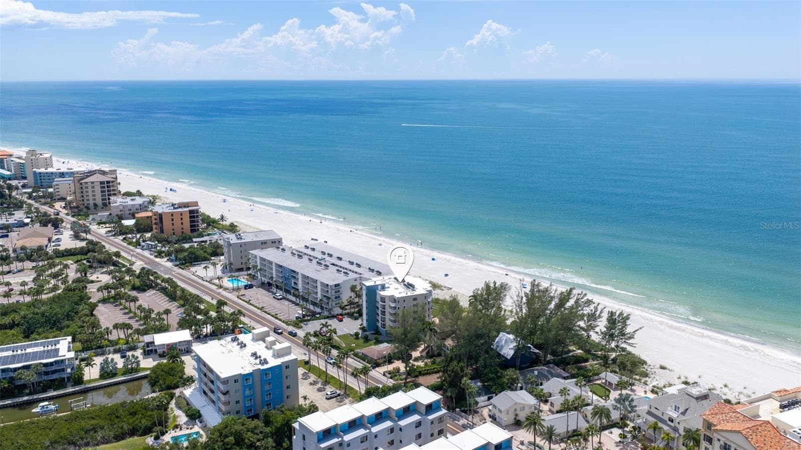 Aerial view - 19616 GULF BLVD #302, INDIAN SHORES