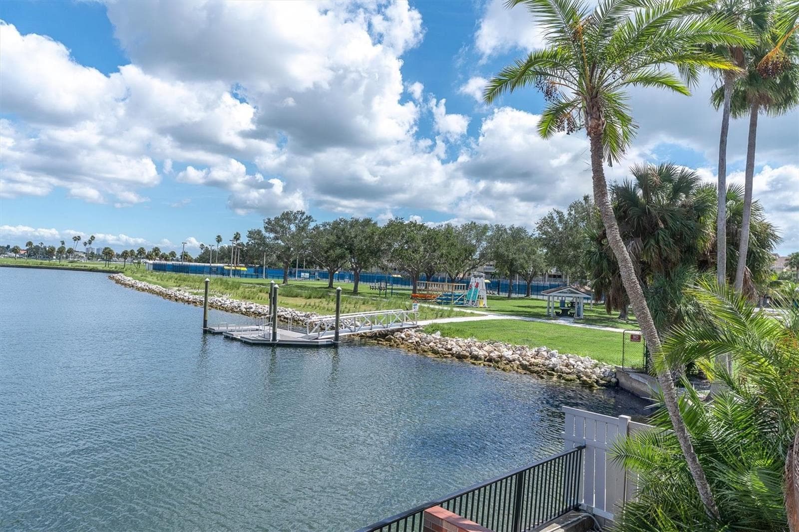 View of Treasure Bay from pool Sundeck - 10355 PARADISE BLVD #208, TREASURE ISLAND
