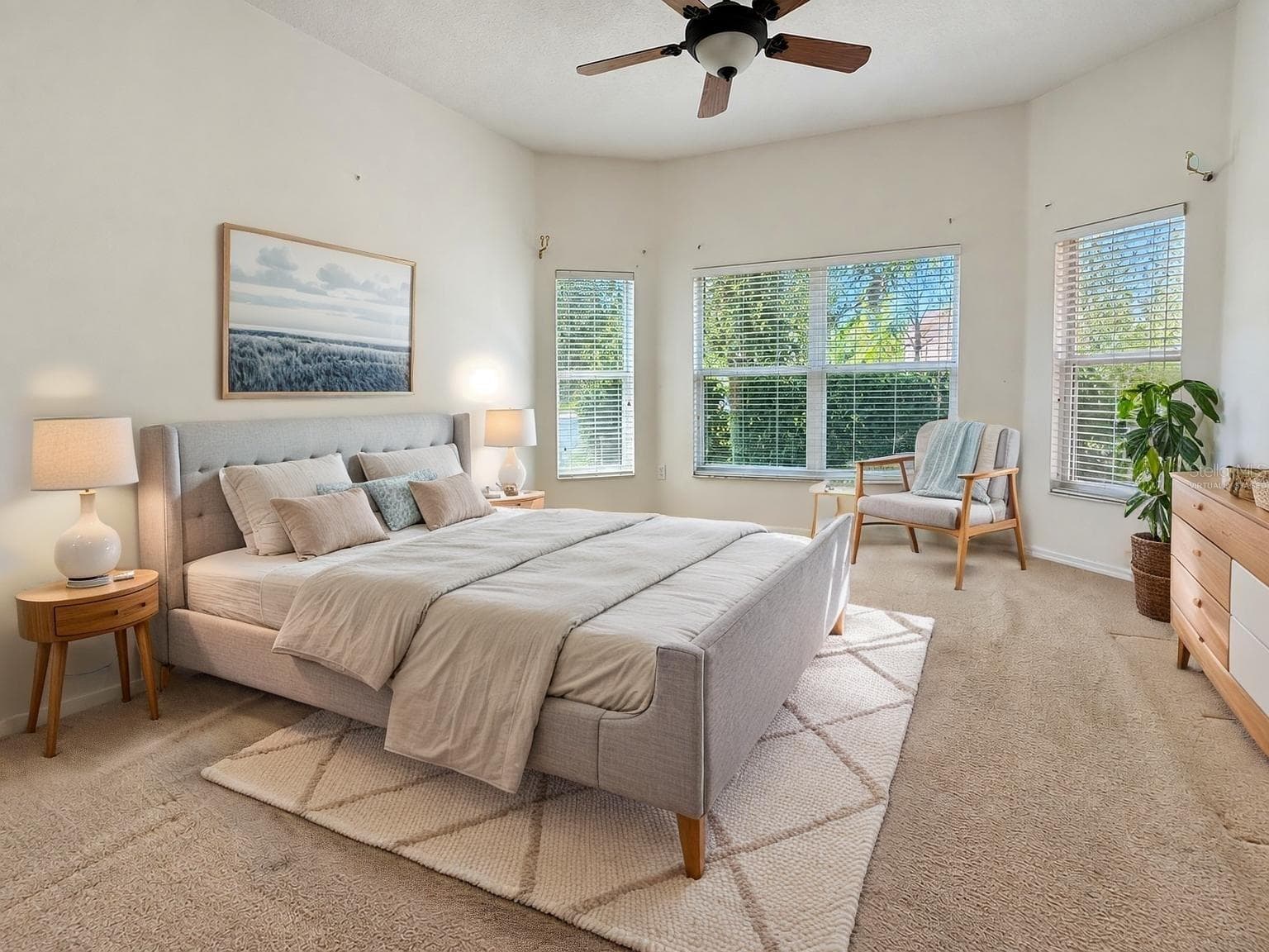 Virtually Staged: Primary Bedroom - 219 KNOLL WOOD DR, POINCIANA