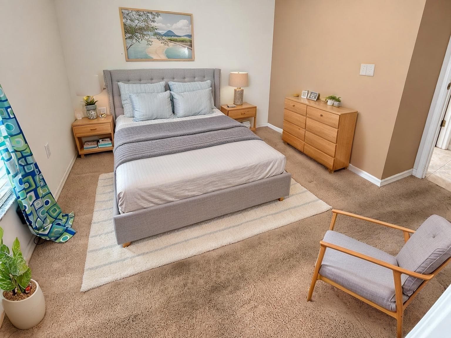 Virtually Staged: 2nd Bedroom - 219 KNOLL WOOD DR, POINCIANA