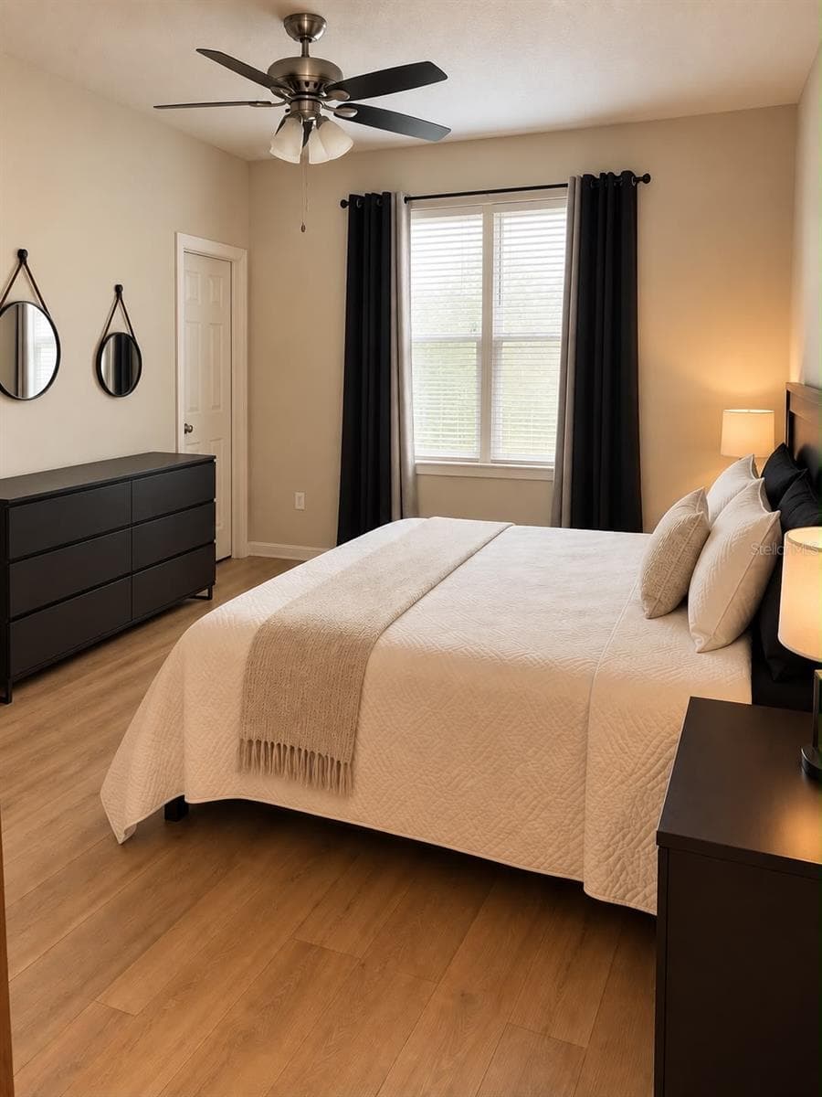 Bedroom 1- Staged - 3911 BAJA DR, ST CLOUD