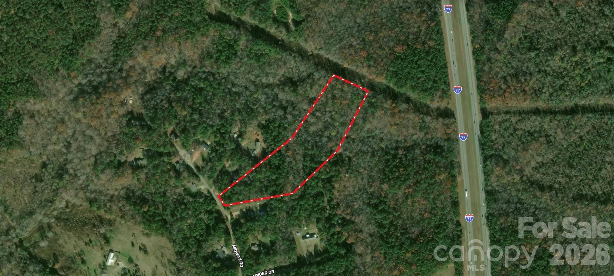 Parcel Boundary - 552 Midway Road, Richburg
