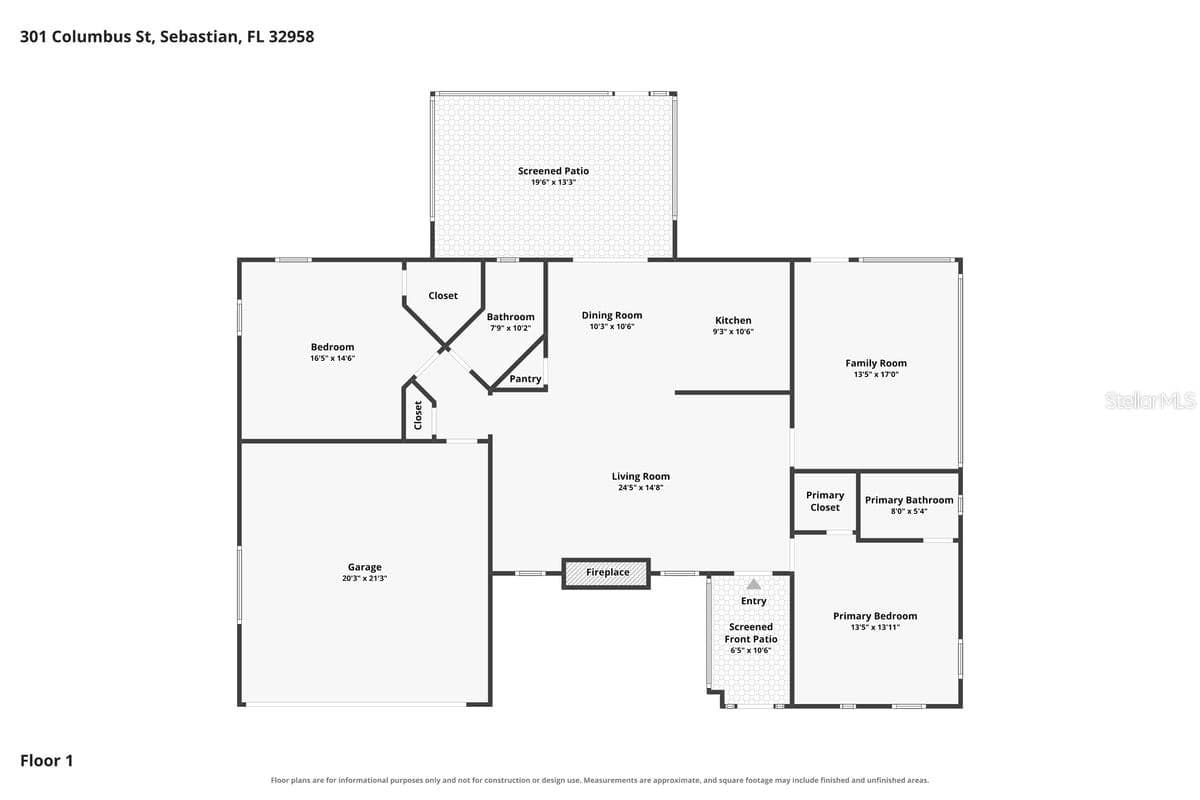 Single Family Residence at 301 COLUMBUS ST, SEBASTIAN, photo 29 of 29