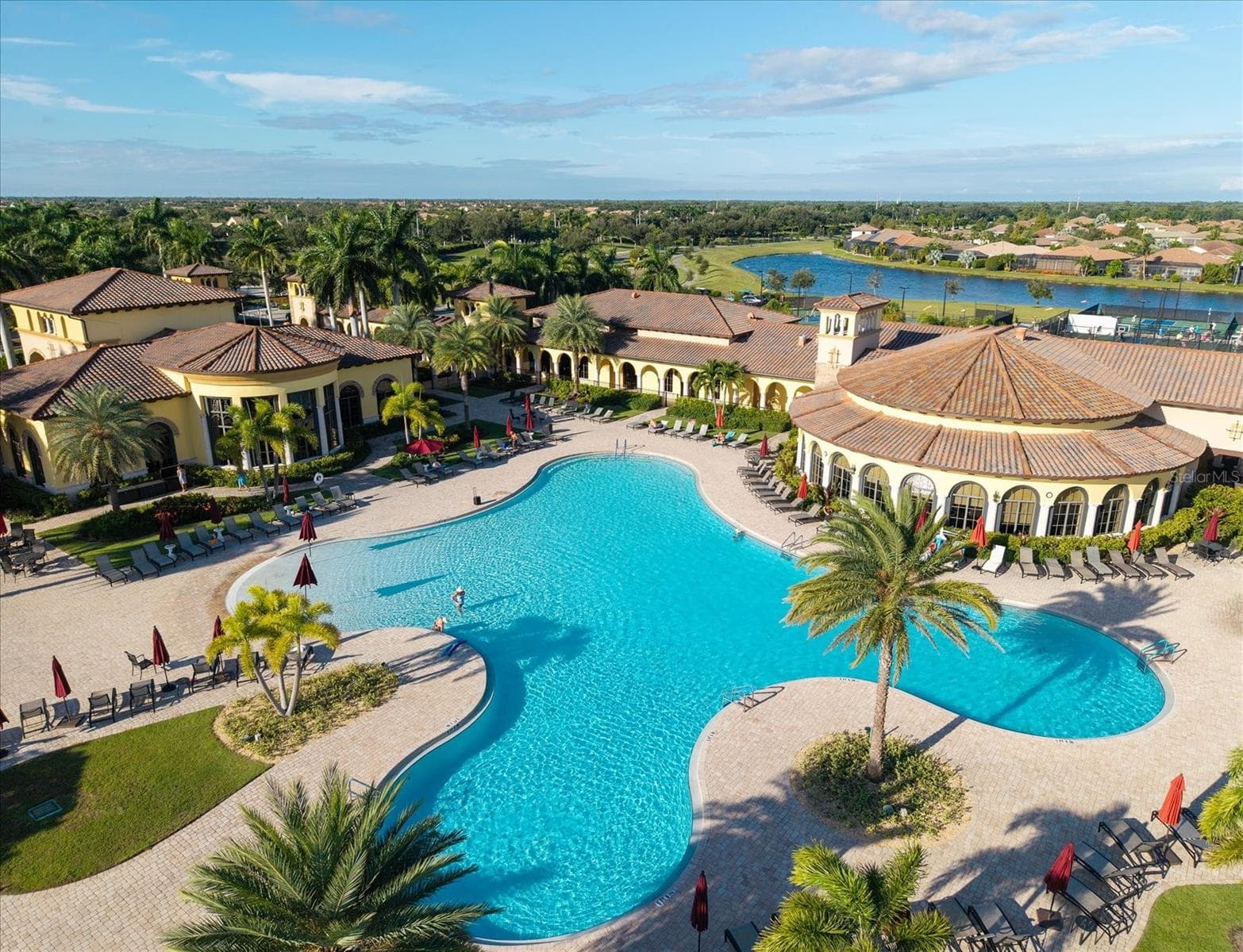 Resort style pool - 20429 LAGENTE CIR, VENICE
