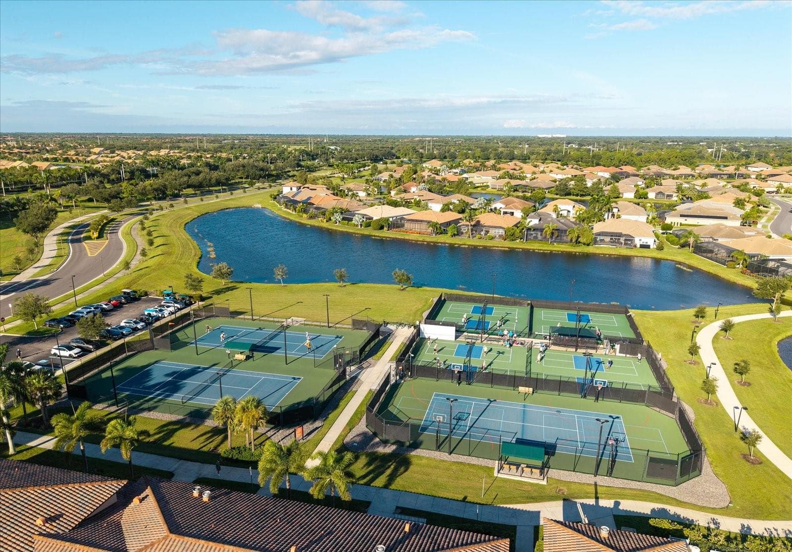 Aerial view of the community - 20429 LAGENTE CIR, VENICE