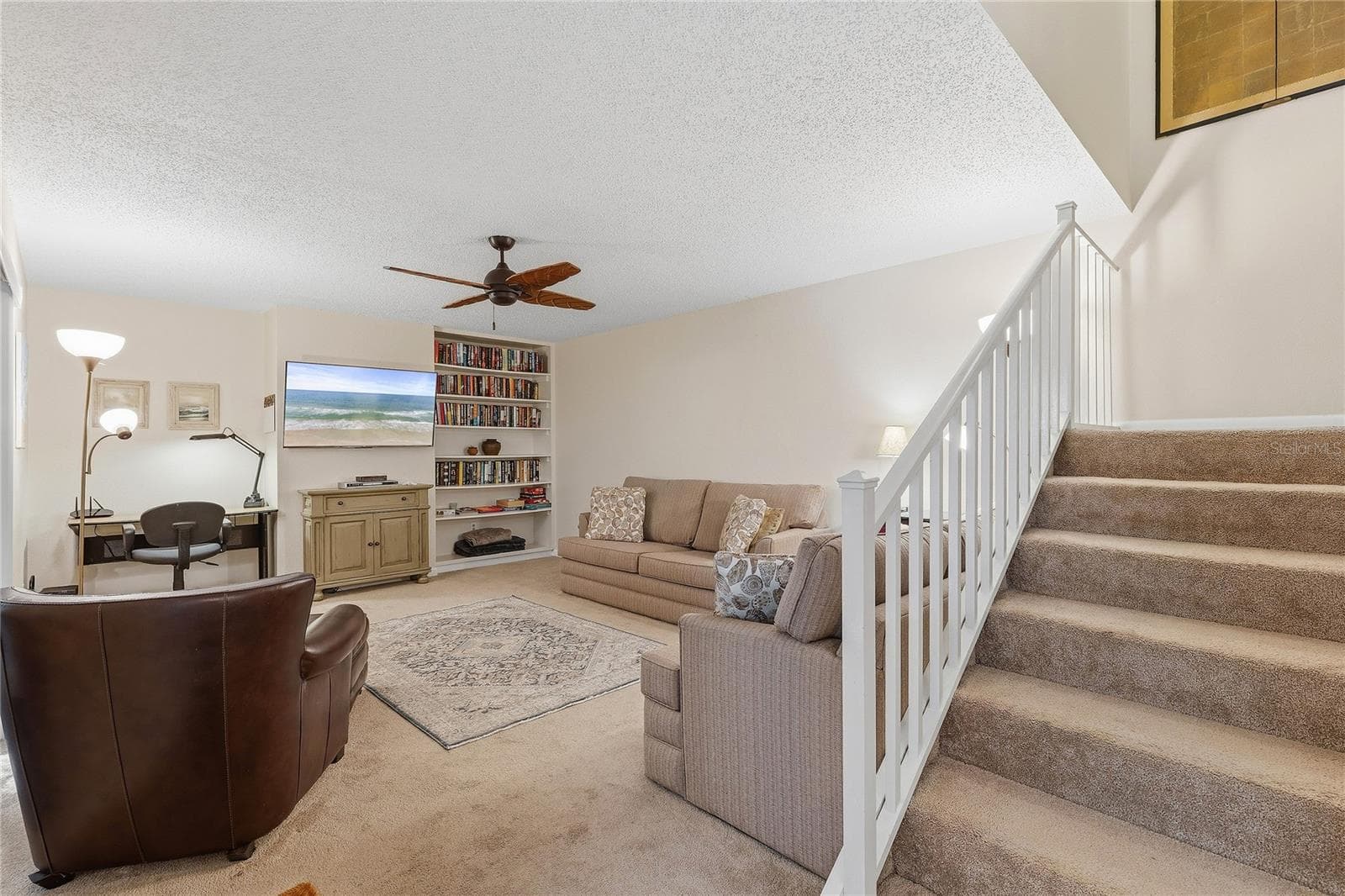 Living Room - 4150 S ATLANTIC AVE #110D, NEW SMYRNA BEACH