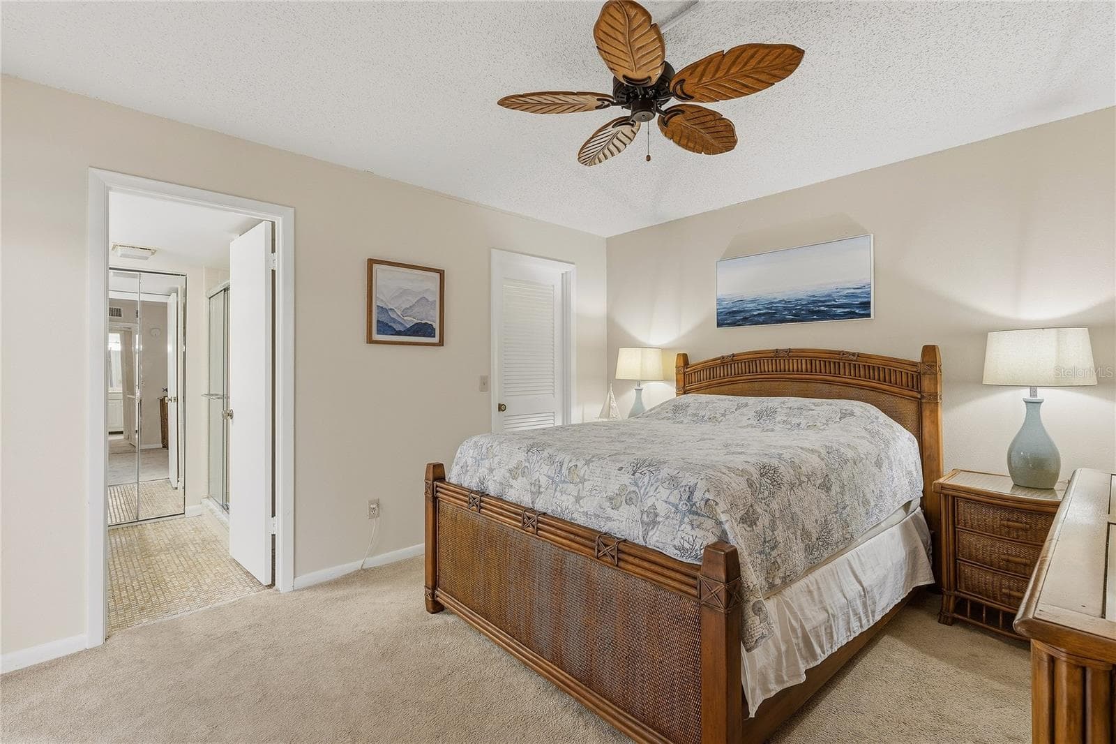 Primary with on-suite Bath - 4150 S ATLANTIC AVE #110D, NEW SMYRNA BEACH