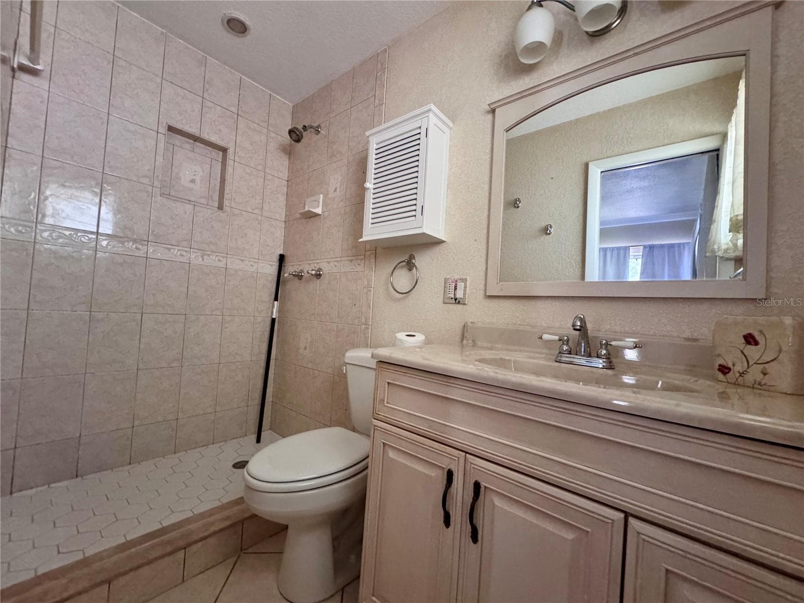 Primary bath with shower - 22215 ONEIDA AVE, PORT CHARLOTTE