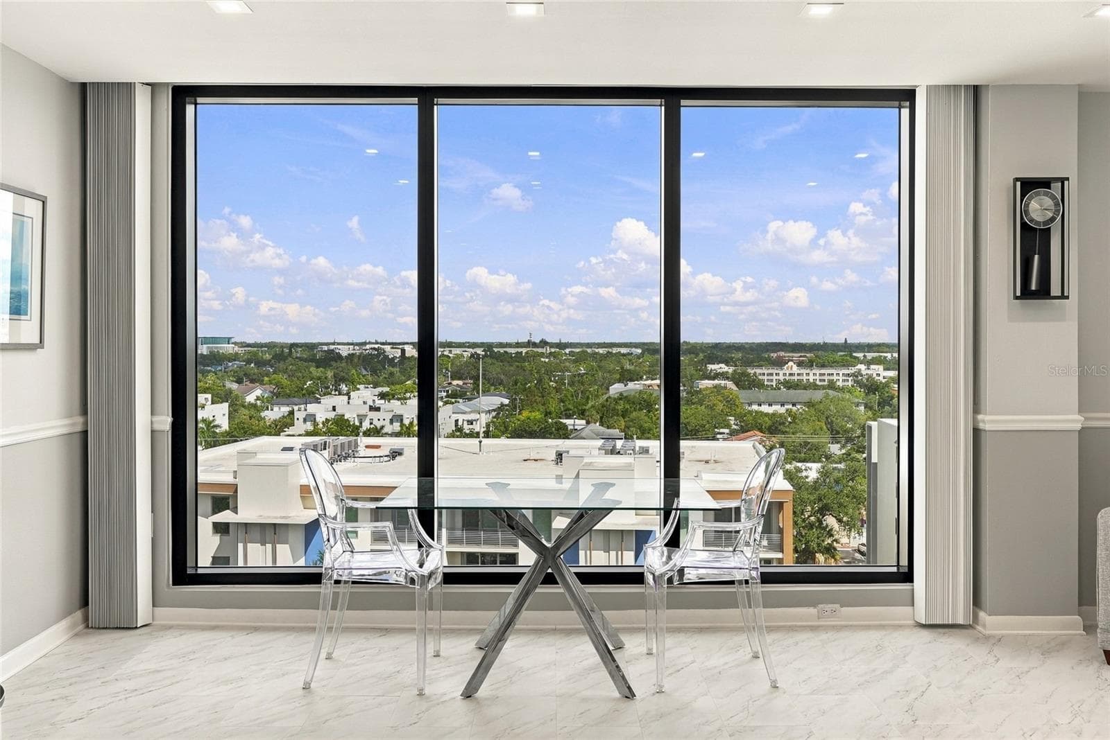 Room views from floor to ceiling - 707 S GULFSTREAM AVE #1006, SARASOTA