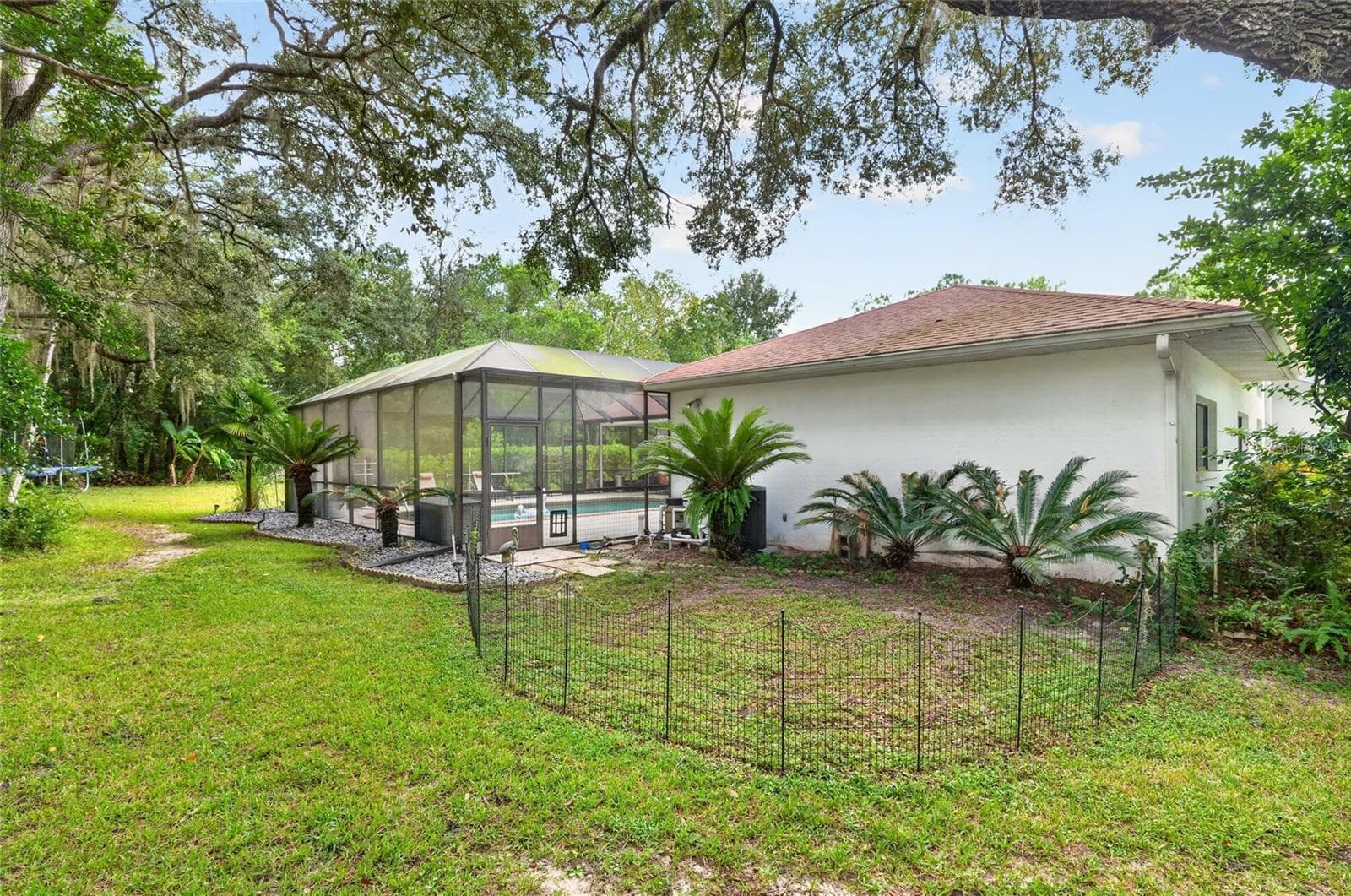 Fenced dog run - 549 W NATIONAL ST, HERNANDO