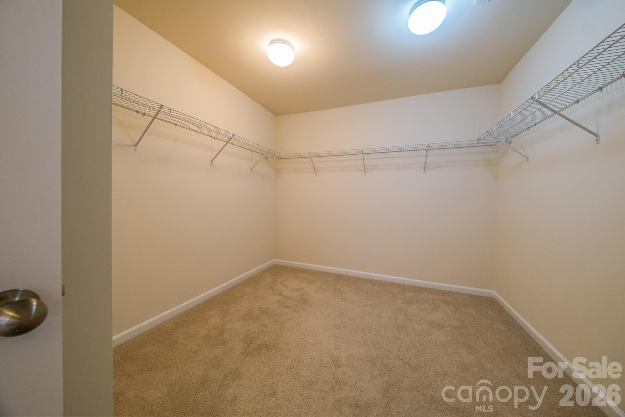 Primary closet - 2004 Hudson Mill Drive, Waxhaw