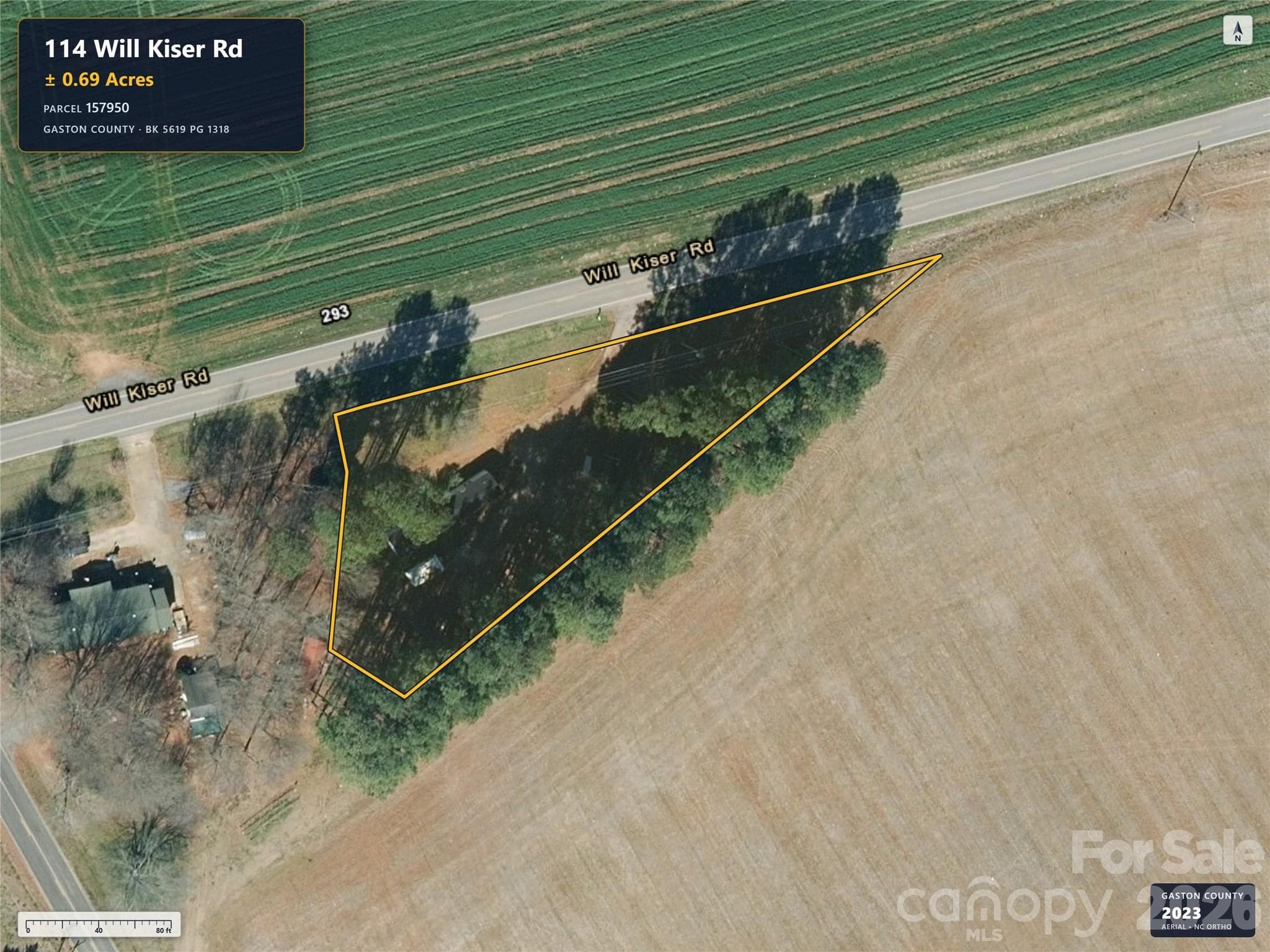 Lot at 114 Will Kiser Road, Crouse, photo 2 of 5