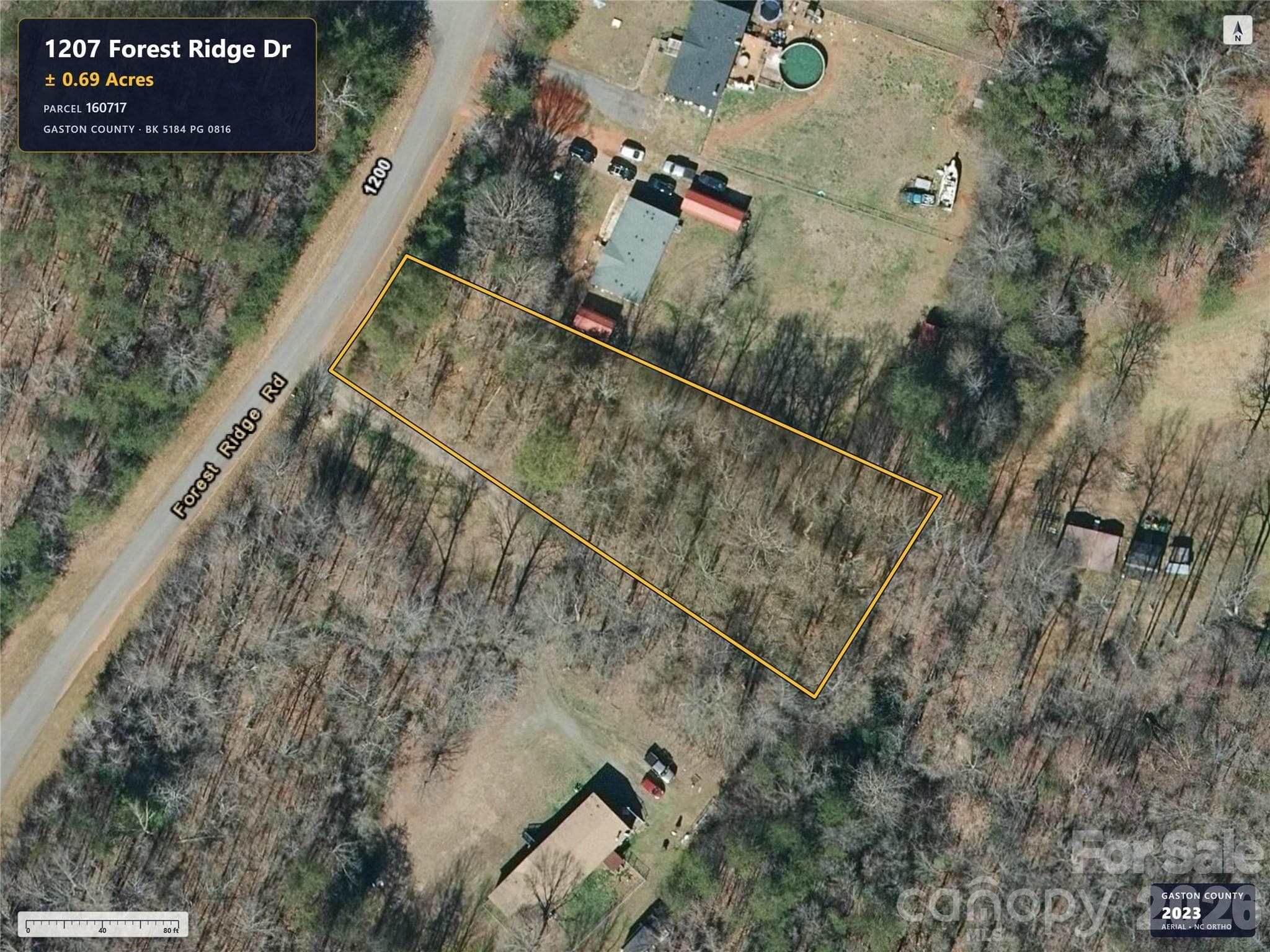 Lot at 1207 Forest Ridge Drive, Bessemer City, photo 2 of 5