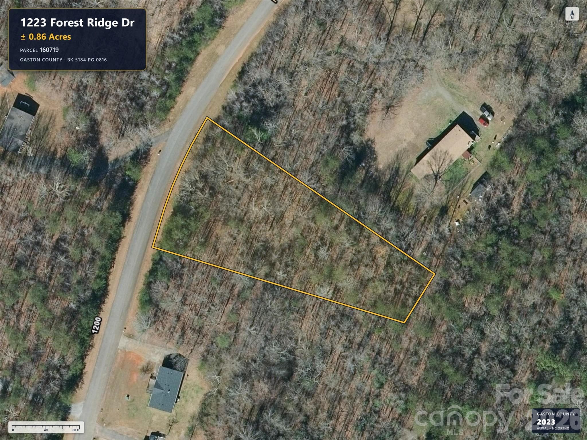 Lot at 1223 Forest Ridge Drive, Bessemer City, photo 2 of 5