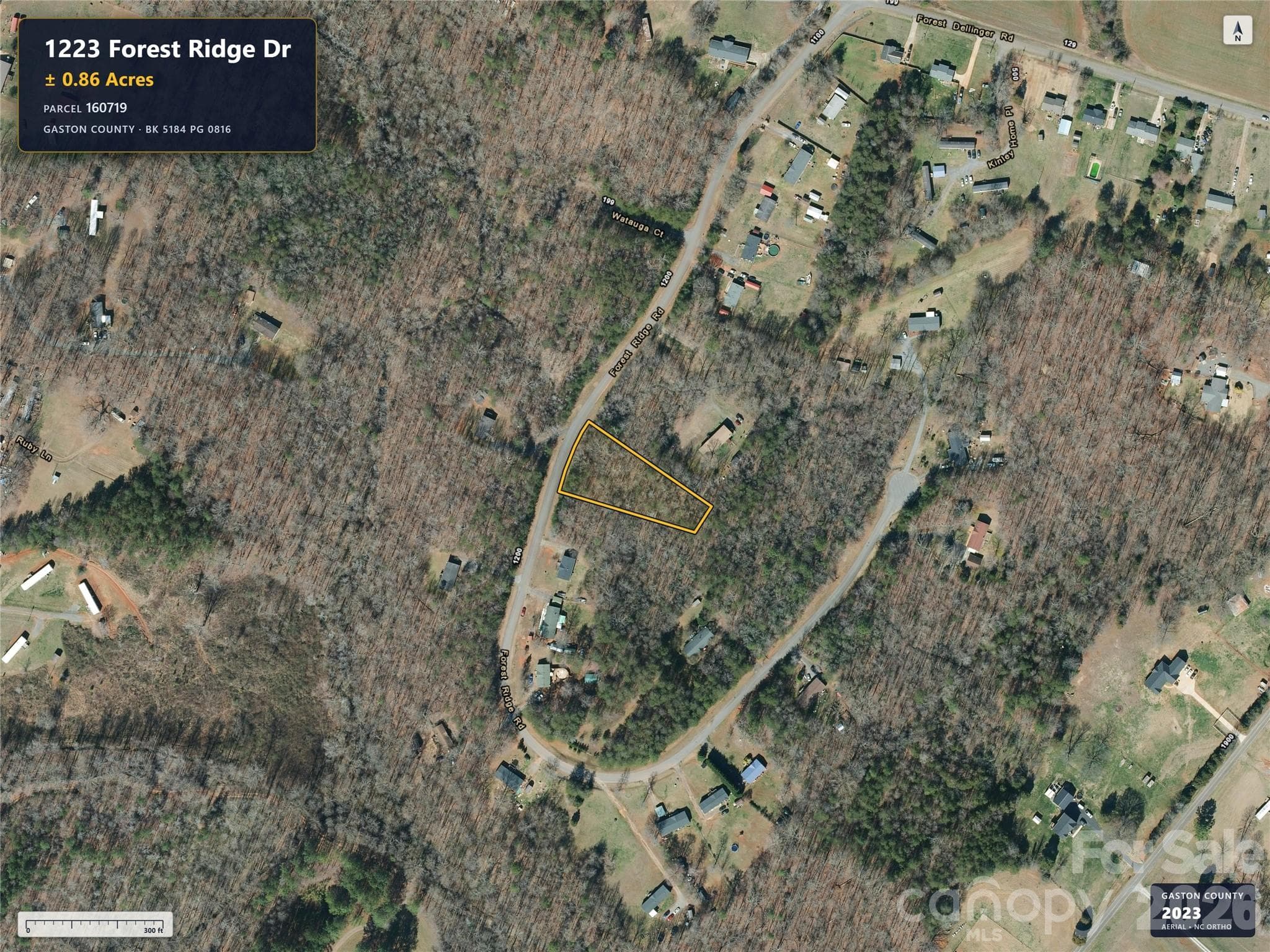 Lot at 1223 Forest Ridge Drive, Bessemer City, photo 3 of 5