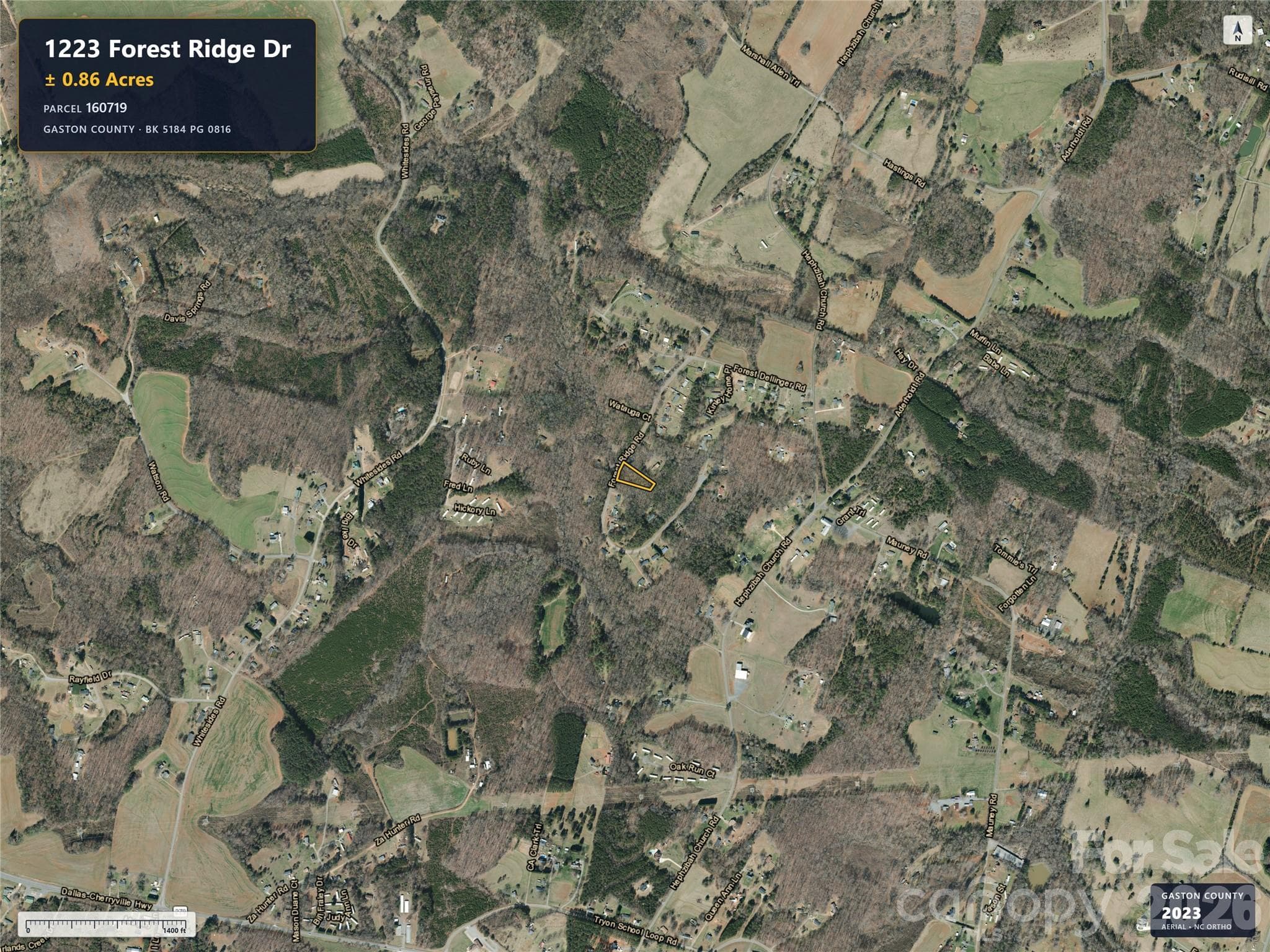Lot at 1223 Forest Ridge Drive, Bessemer City, photo 4 of 5