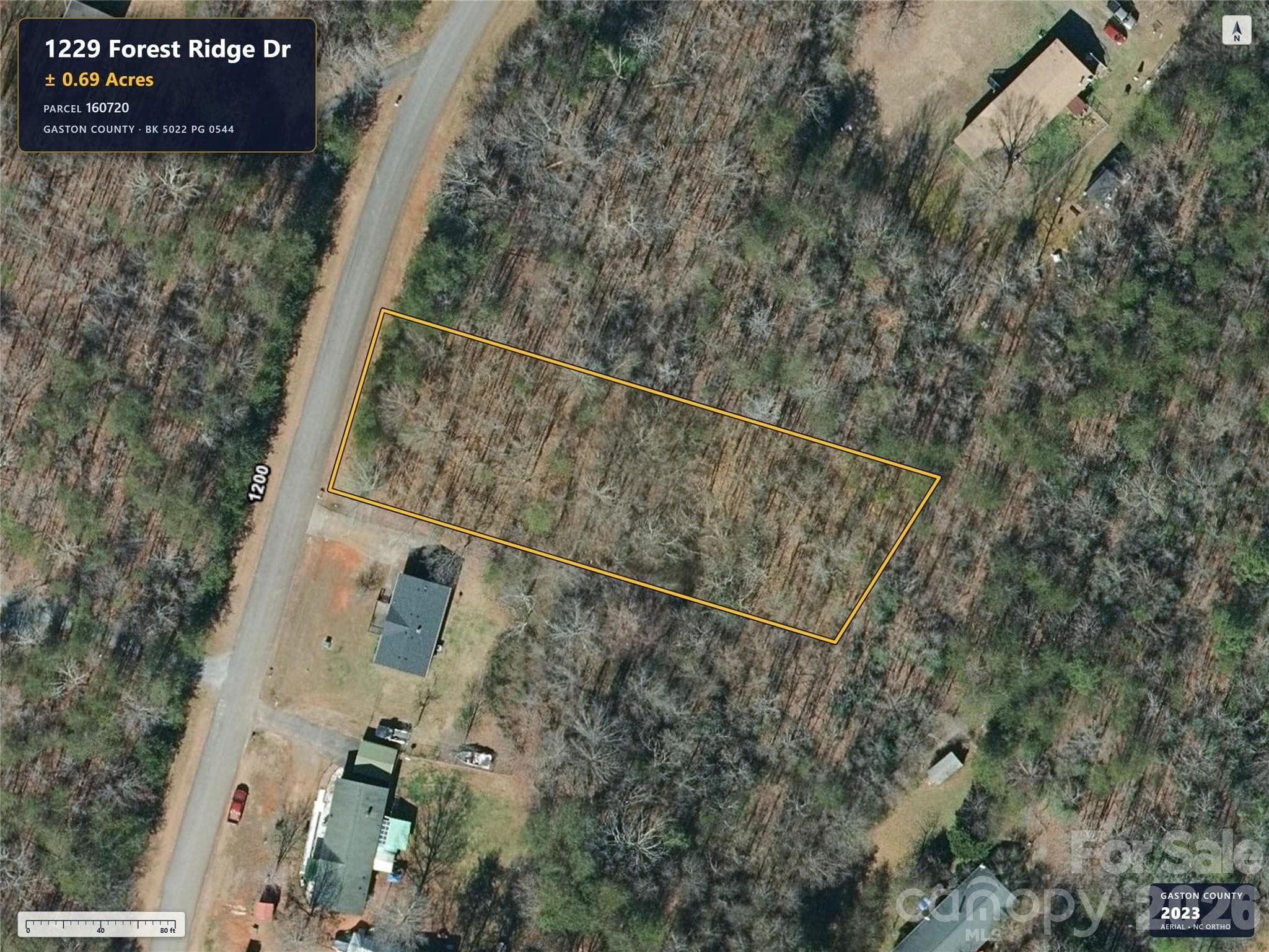 Lot at 1229 Forest Ridge Drive, Bessemer City, photo 2 of 5