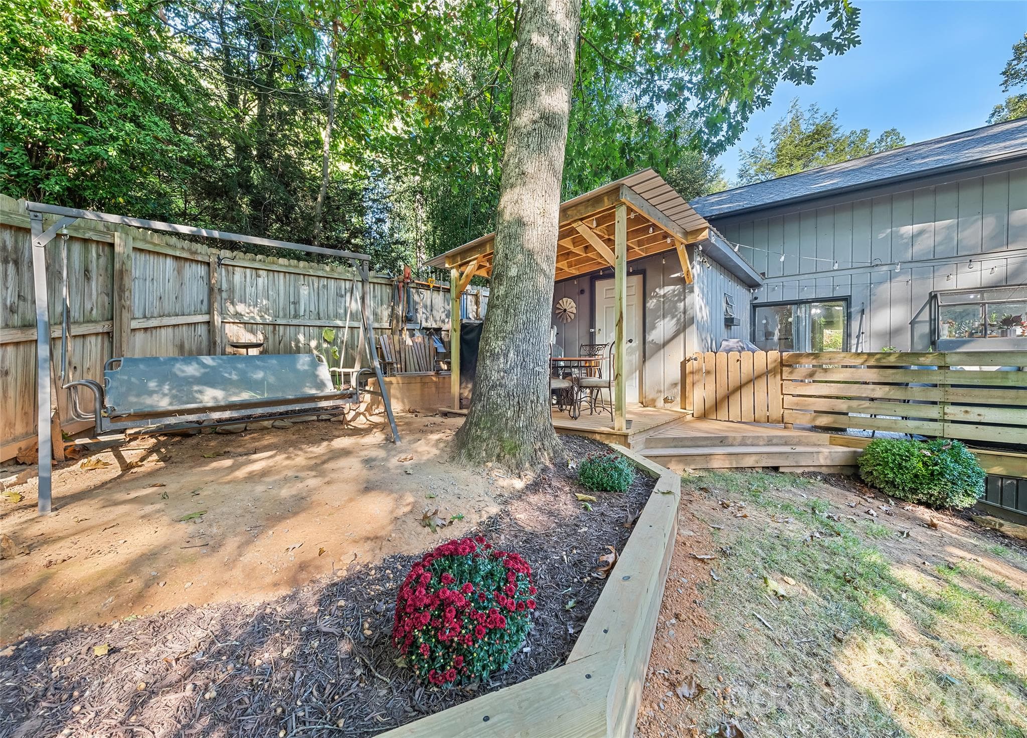 Backyard with shed - 177 Forest Drive, Clyde