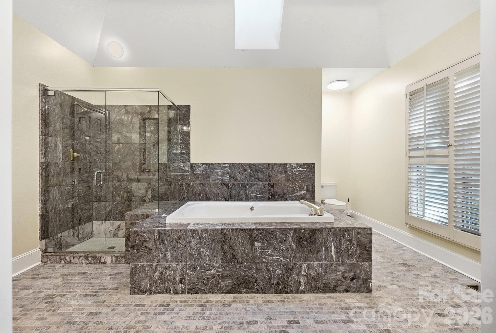 Primary/Master Bath - on the main - 3501 Castellaine Drive, Charlotte