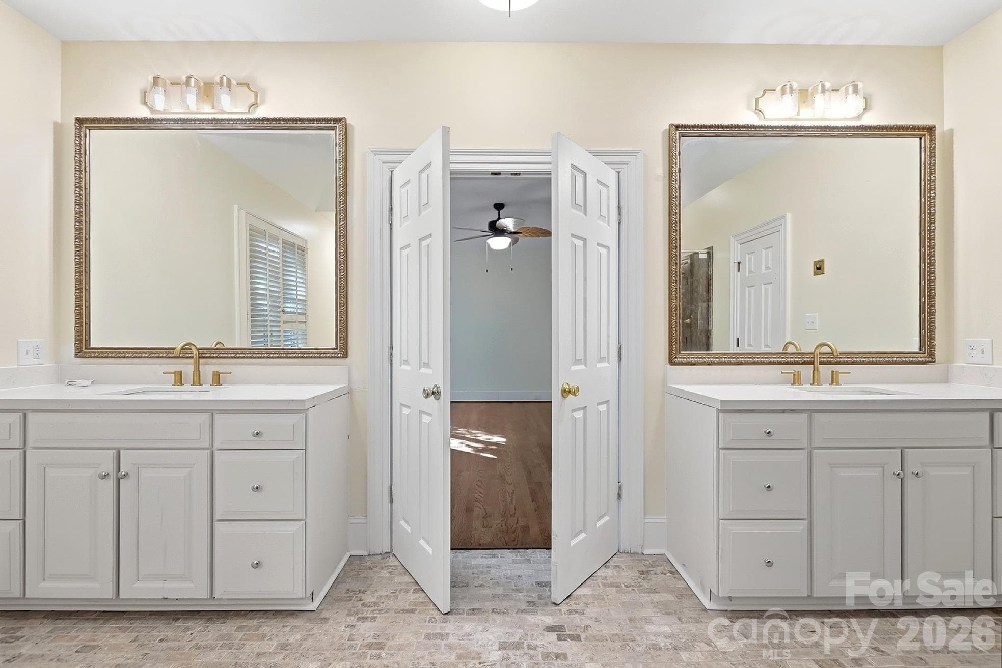 Primary/Master Bath - on the main - 3501 Castellaine Drive, Charlotte