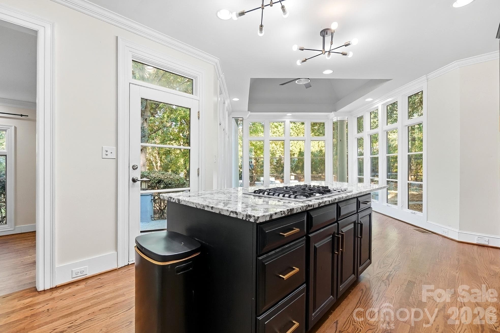Kitchen with Breakfast Area - 3501 Castellaine Drive, Charlotte