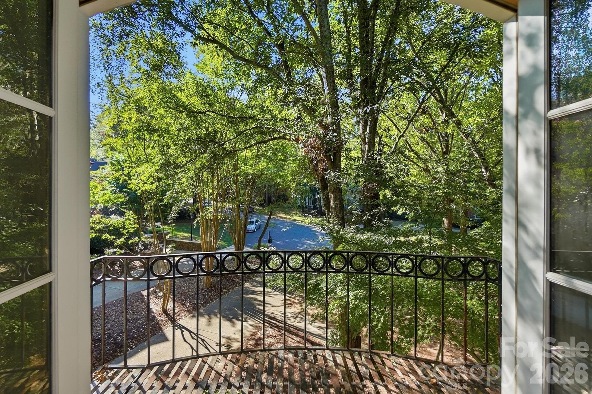 Third Bedroom - With Balcony - Upper Level - 3501 Castellaine Drive, Charlotte