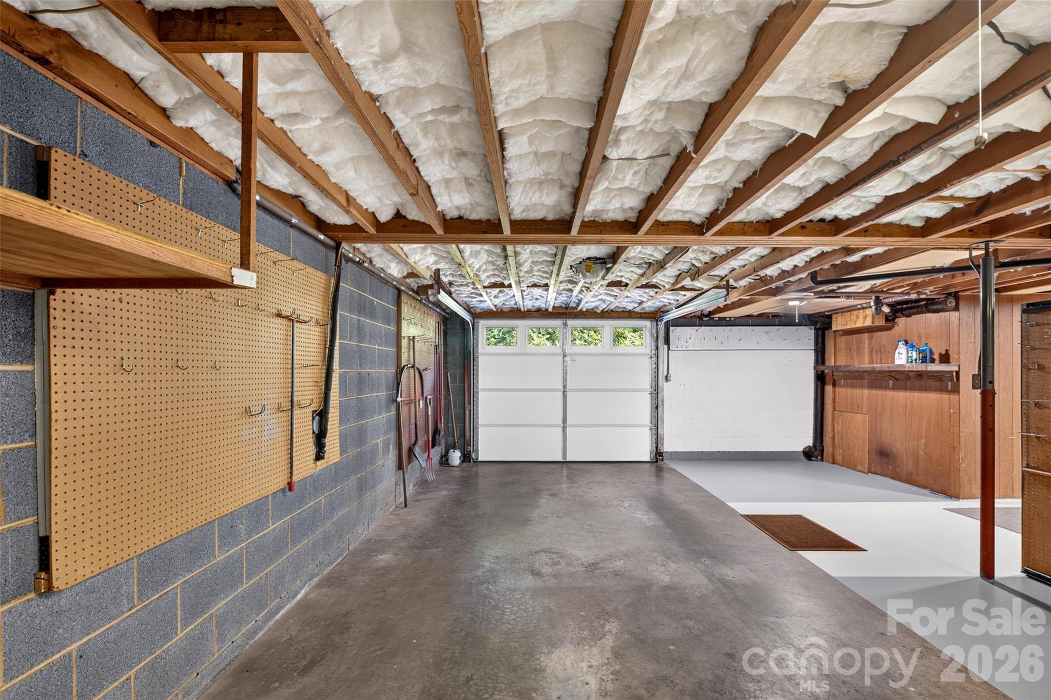 Unfinished basement-Garage - 1007 Woodland Street SE, Valdese