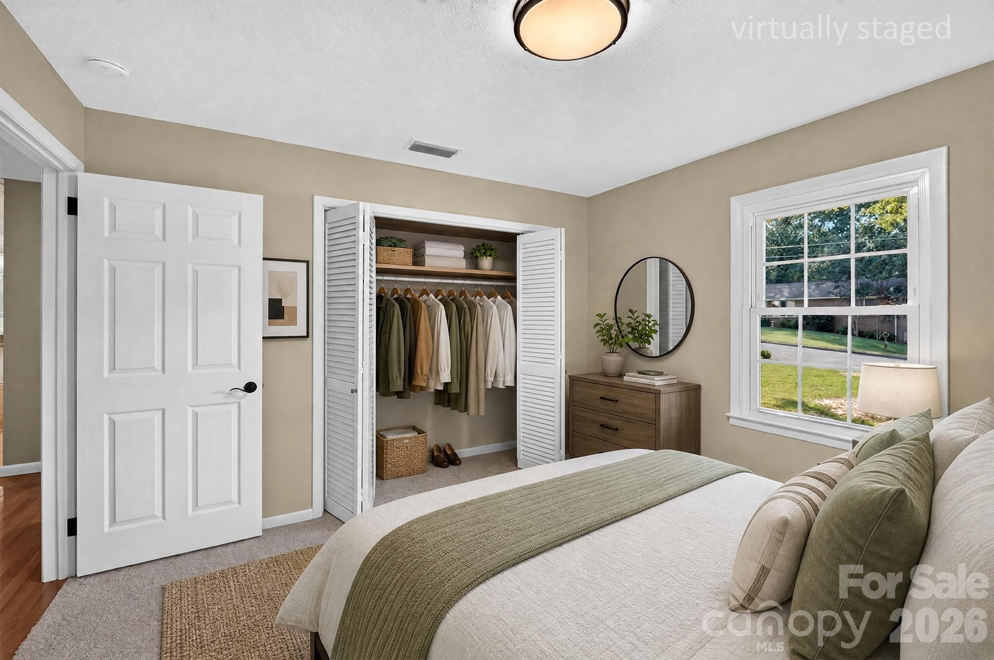 Bedroom 3 virtually staged - 1007 Woodland Street SE, Valdese