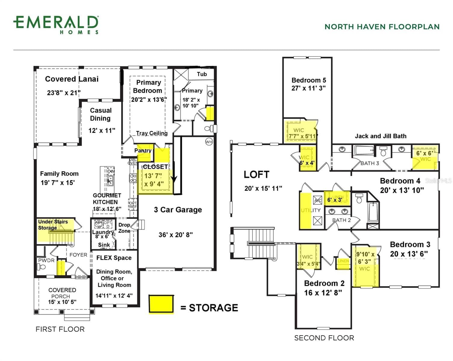 North Haven Floor Plan - 10048 BEACH PORT DR, WINTER GARDEN