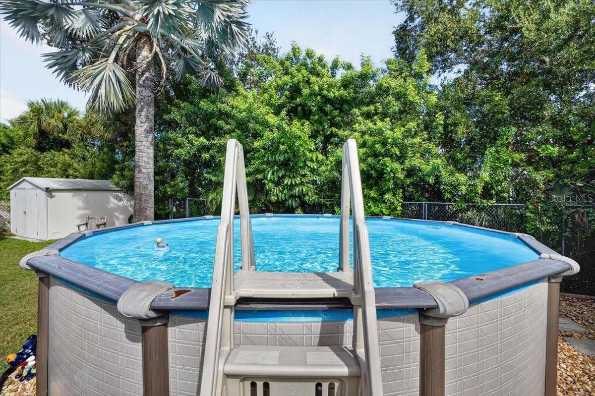 Pool Width: 18'.  Depth: 52" - 5503 18TH AVE E, BRADENTON