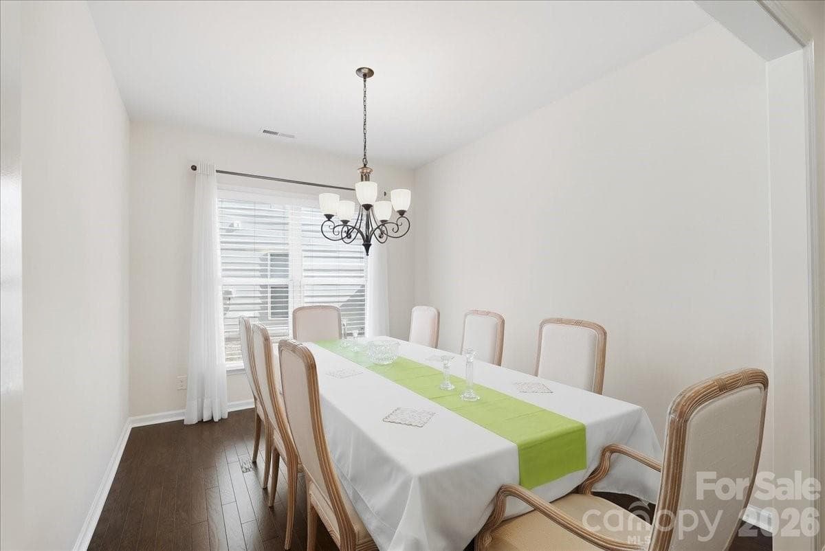 Currently shown as a dining room - could be a private office space - 389 Harvest Valley Lane, Fort Mill