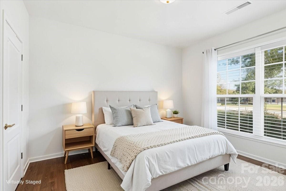 2nd bedroom - virtually staged - 389 Harvest Valley Lane, Fort Mill