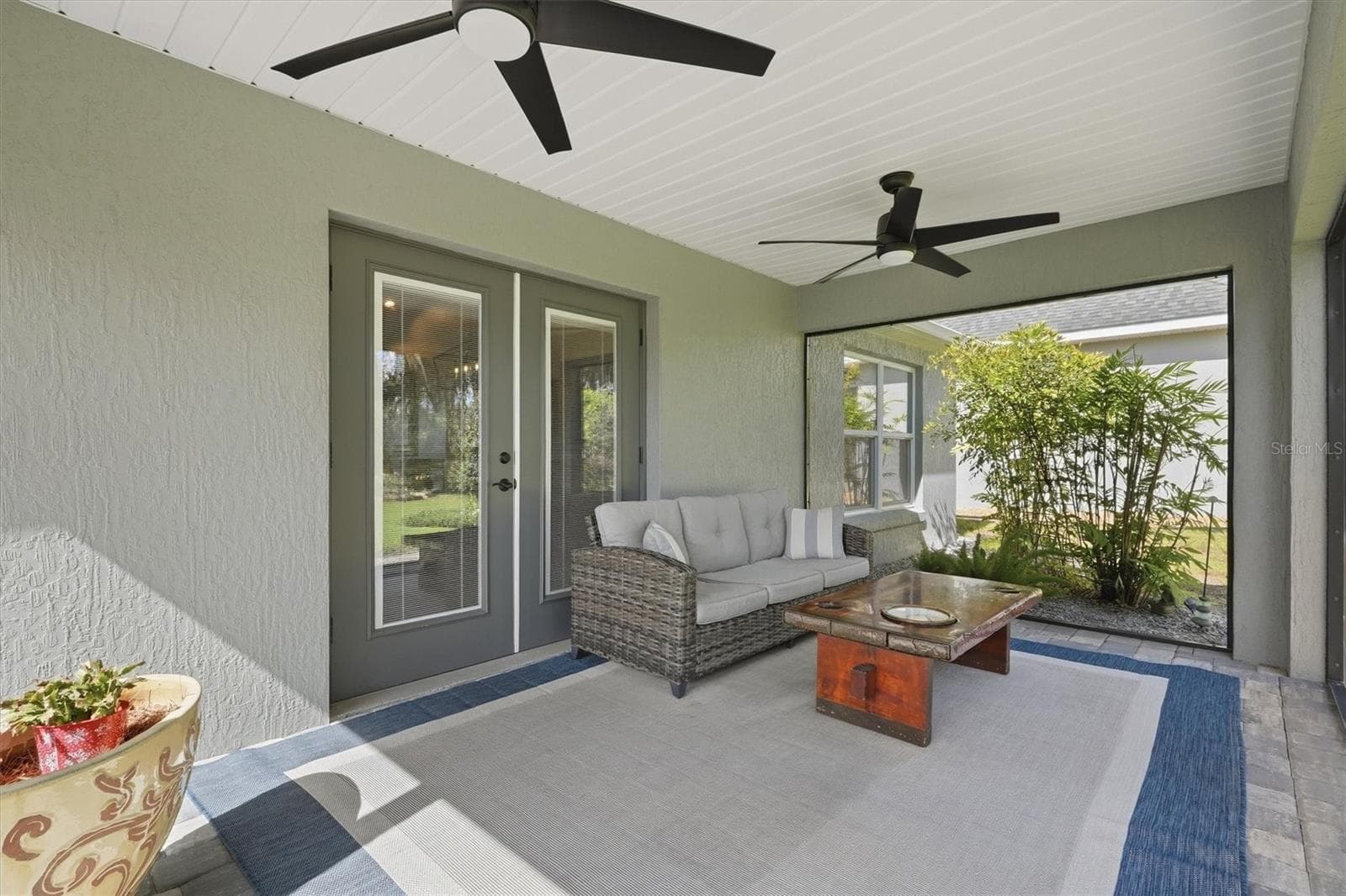 LARGE PATIO WITH SCREENS FLOOR TO CEILING - 6791 SW 179TH COURT RD, DUNNELLON