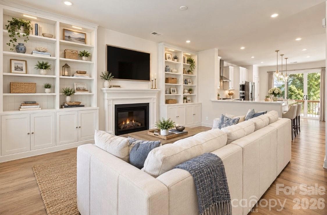 Living room - 2526 Magnolia Blossom Way, Charlotte