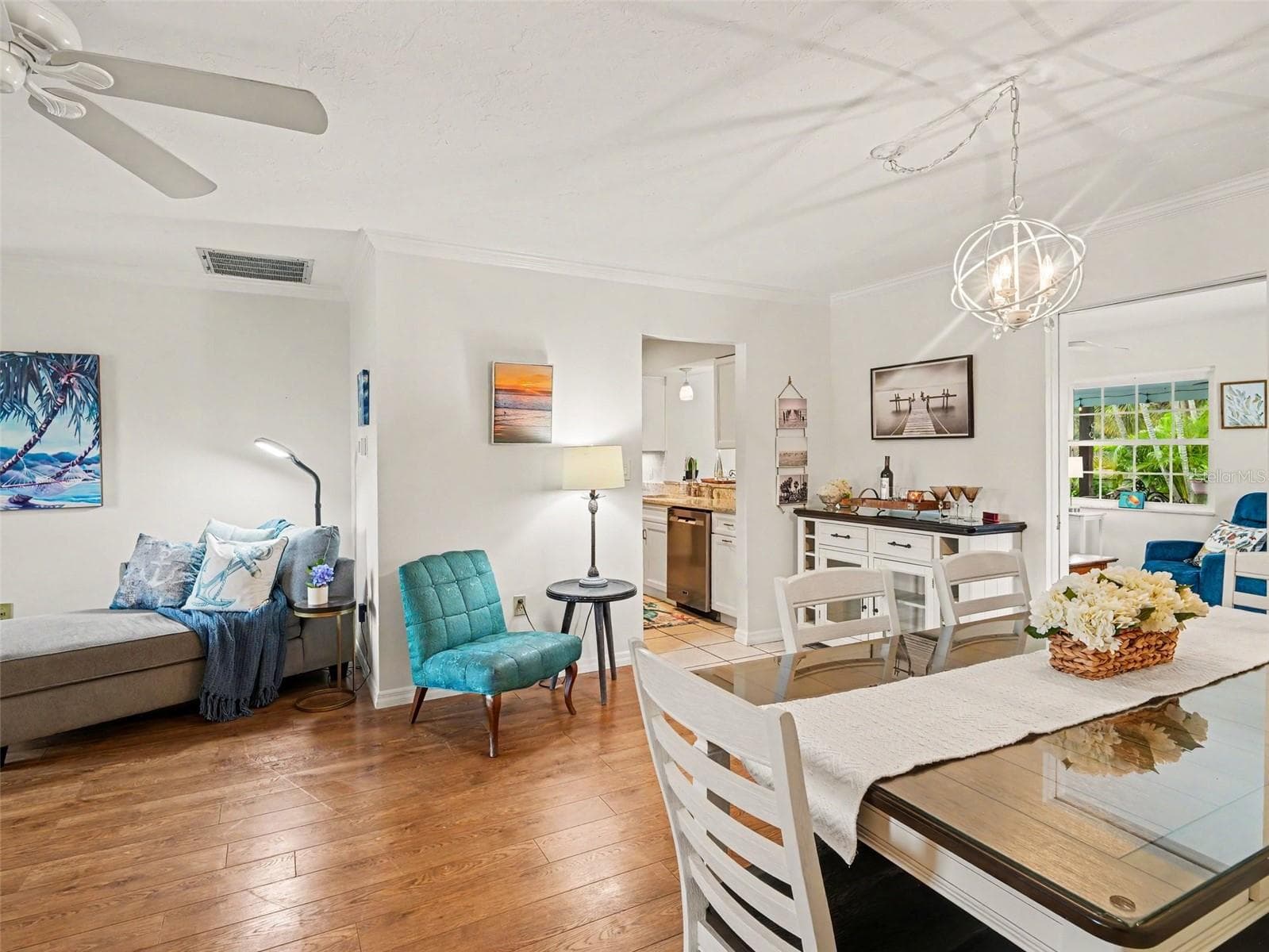 DINING/ SEATING AREA AND BAR AREA - 1110 DE NARVAEZ AVE, BRADENTON