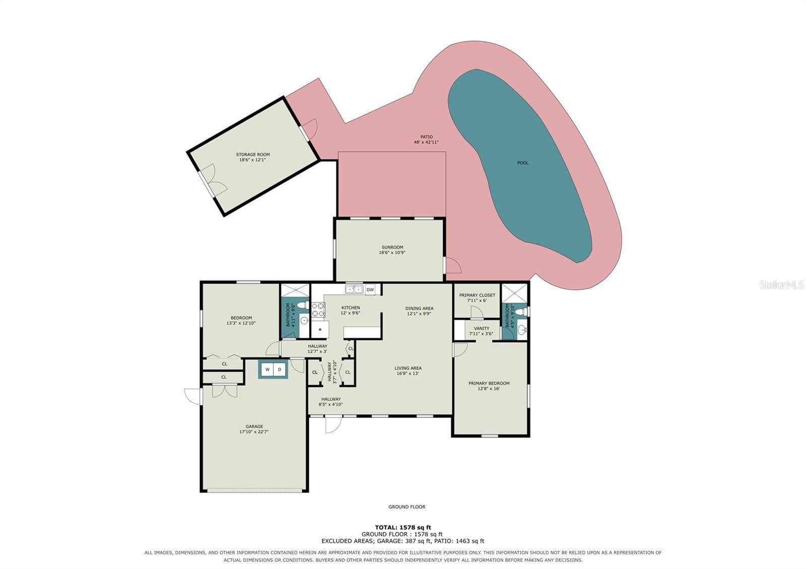 FLOORPLAN YOUR NEW BEACH HOUSE - 1110 DE NARVAEZ AVE, BRADENTON