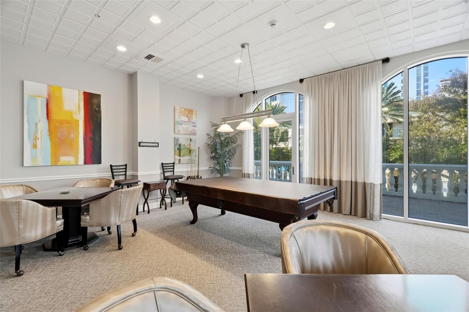 Pool/Card Room - 2nd Floor - 288 BEACH DR NE #10B, ST PETERSBURG