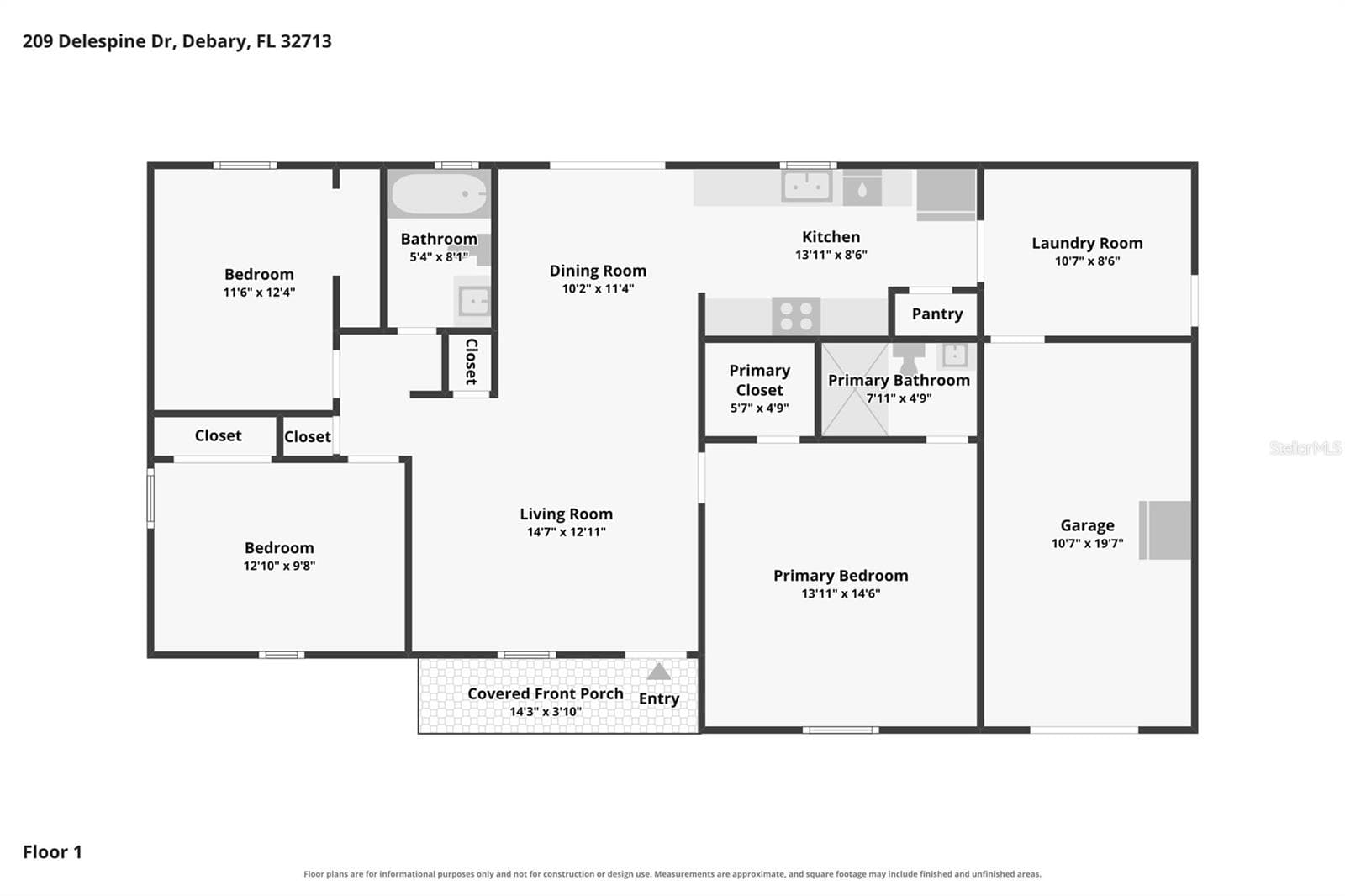 Single Family Residence at 209 DELESPINE DR, DEBARY, photo 29 of 29