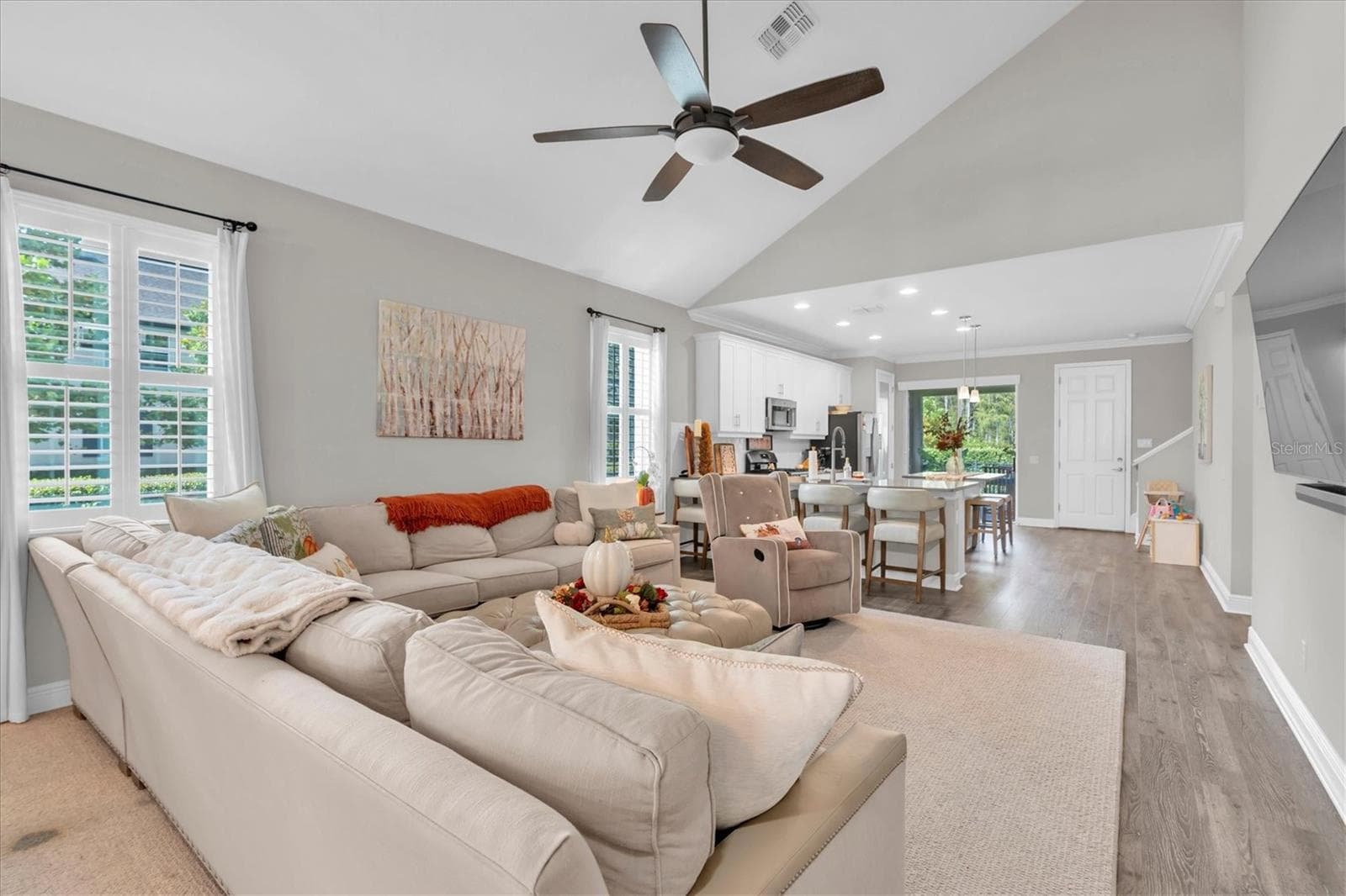 Family room - 3871 NIGHT STAR TRL, ODESSA