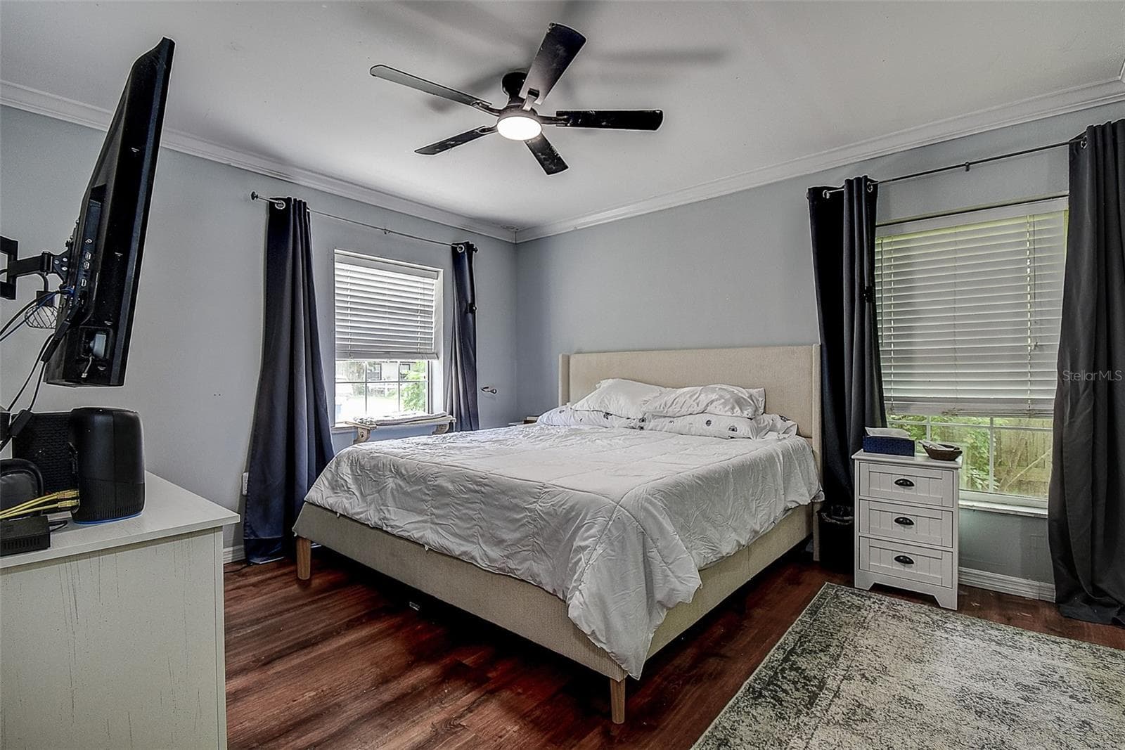 Large Primary Bedroom - 1508 SUFFOLK ST N, ST PETERSBURG