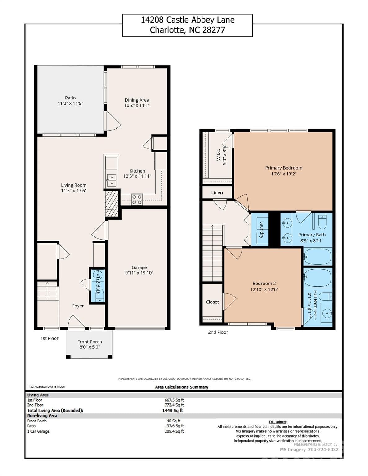 Townhouse at 14208 Castle Abbey Lane, Charlotte, photo 21 of 21