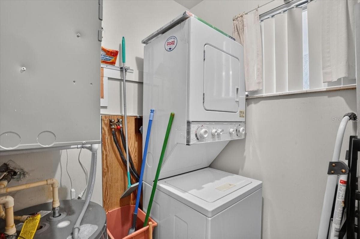 In unit laundry and utility room - 5902 PALM LN #C24, BRADENTON