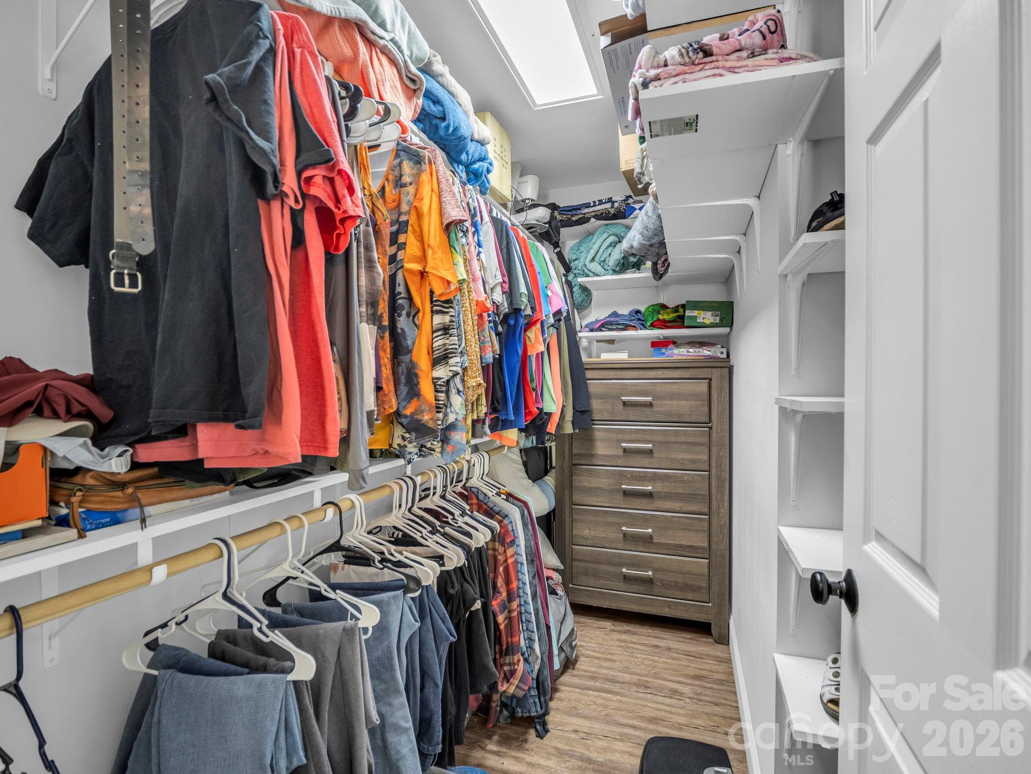 One of the two walk-in closets-Primary BR - 131 Burch Hutchins Road, Forest City