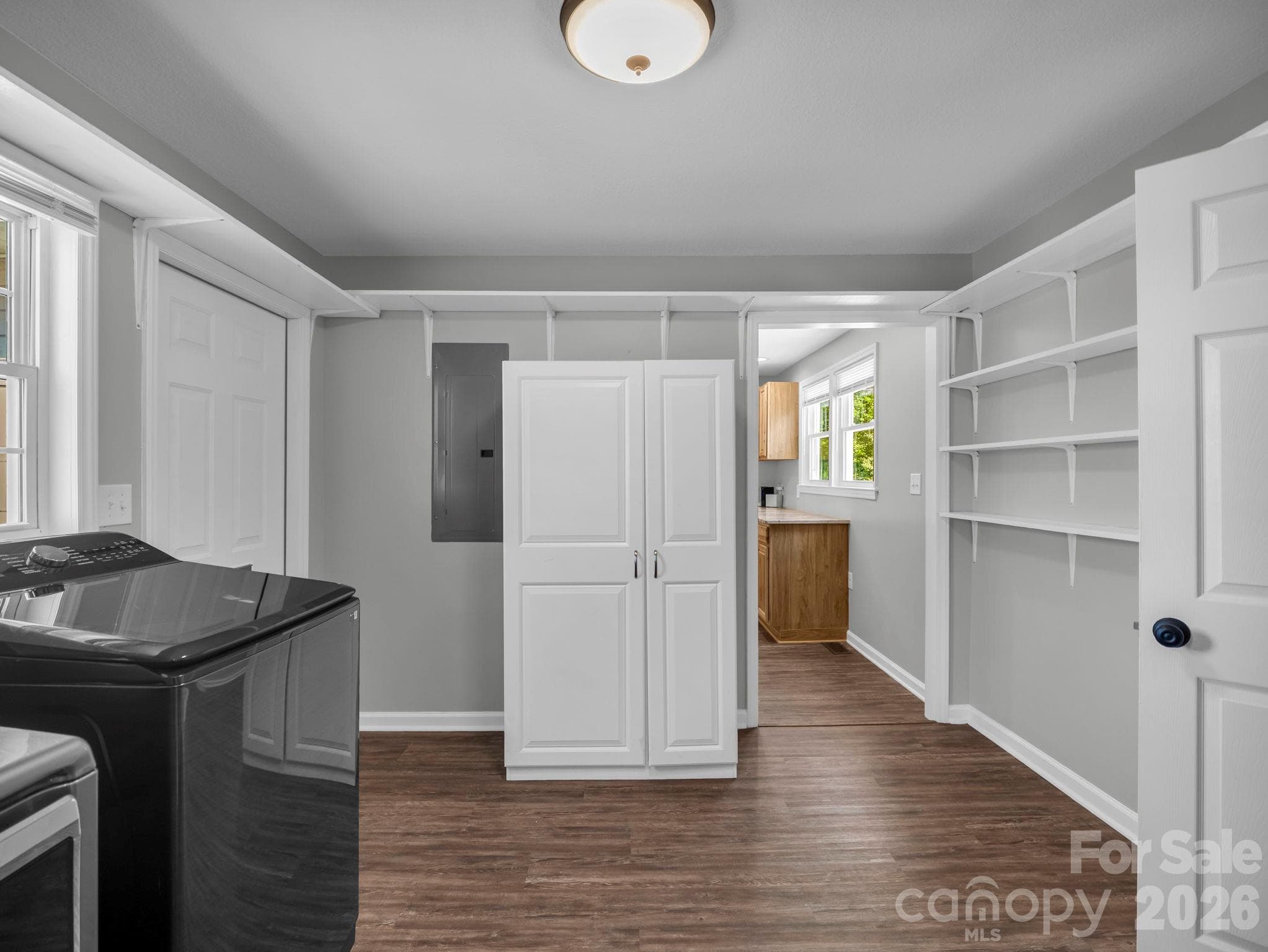 laundry room - 131 Burch Hutchins Road, Forest City