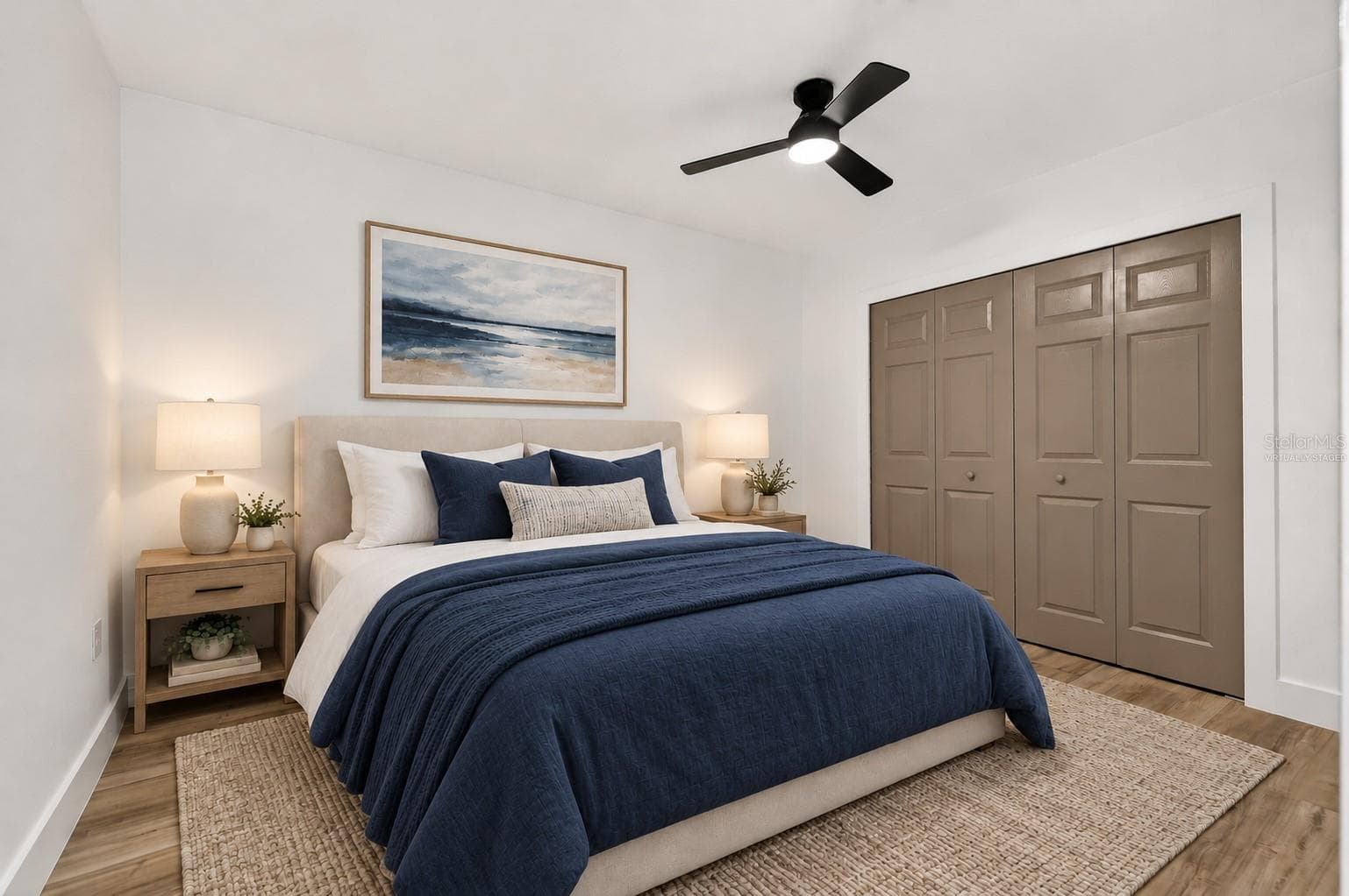 VIRTUALLY STAGED. First Floor Bedroom 2 - 11317 SYLVAN GREEN LN, RIVERVIEW
