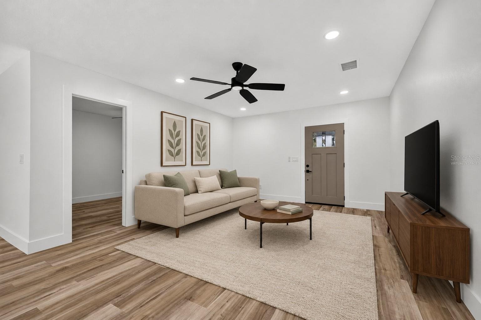VIRTUALLY STAGED. Second Floor Living Room - 11317 SYLVAN GREEN LN, RIVERVIEW